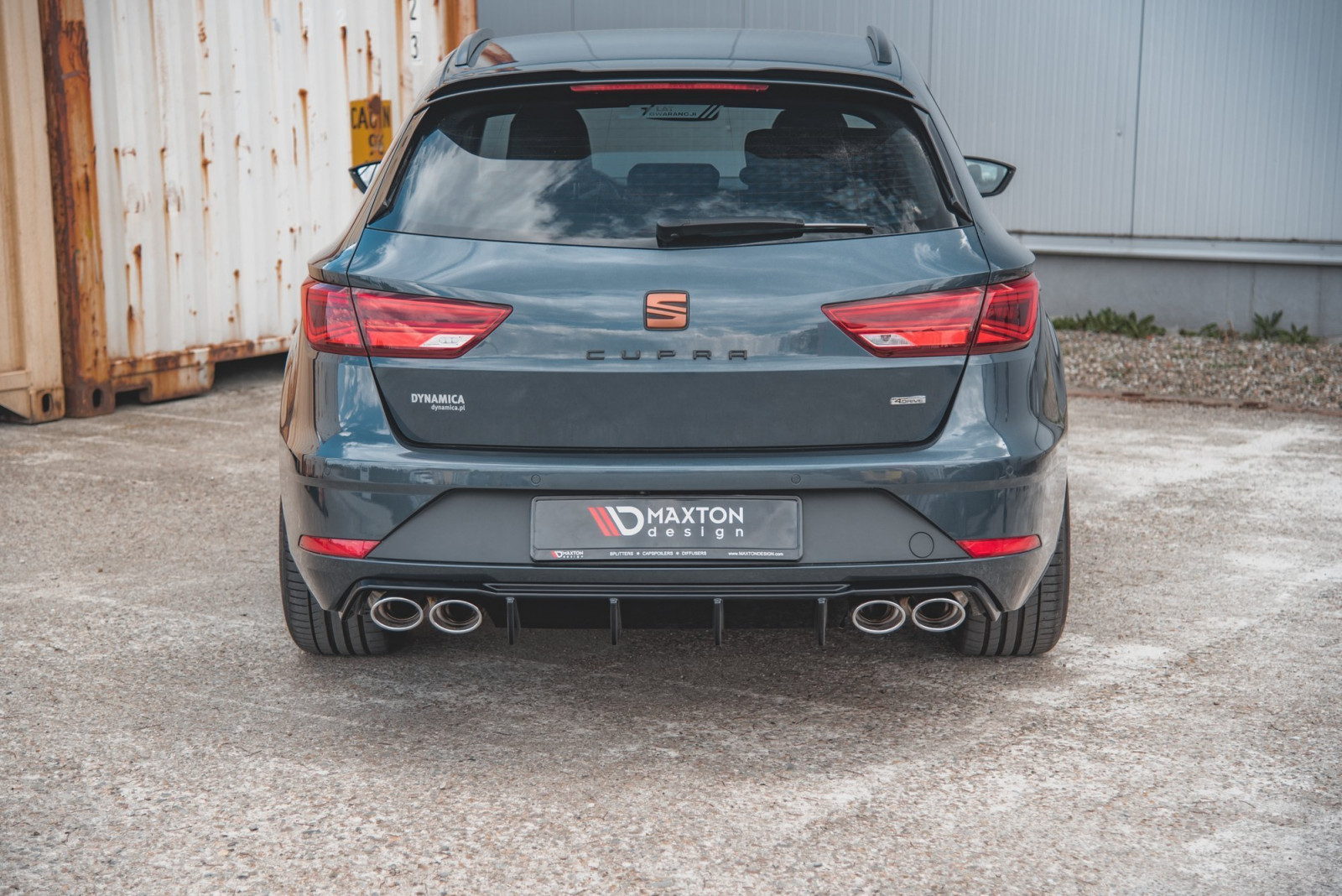 Dokładka Tylna V.3 Seat Leon Cupra ST Mk3 FL