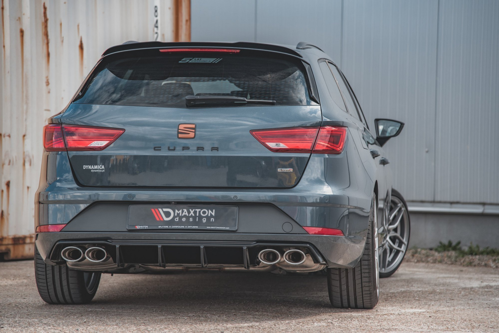 Dokładka Tylna V.3 Seat Leon Cupra ST Mk3 FL