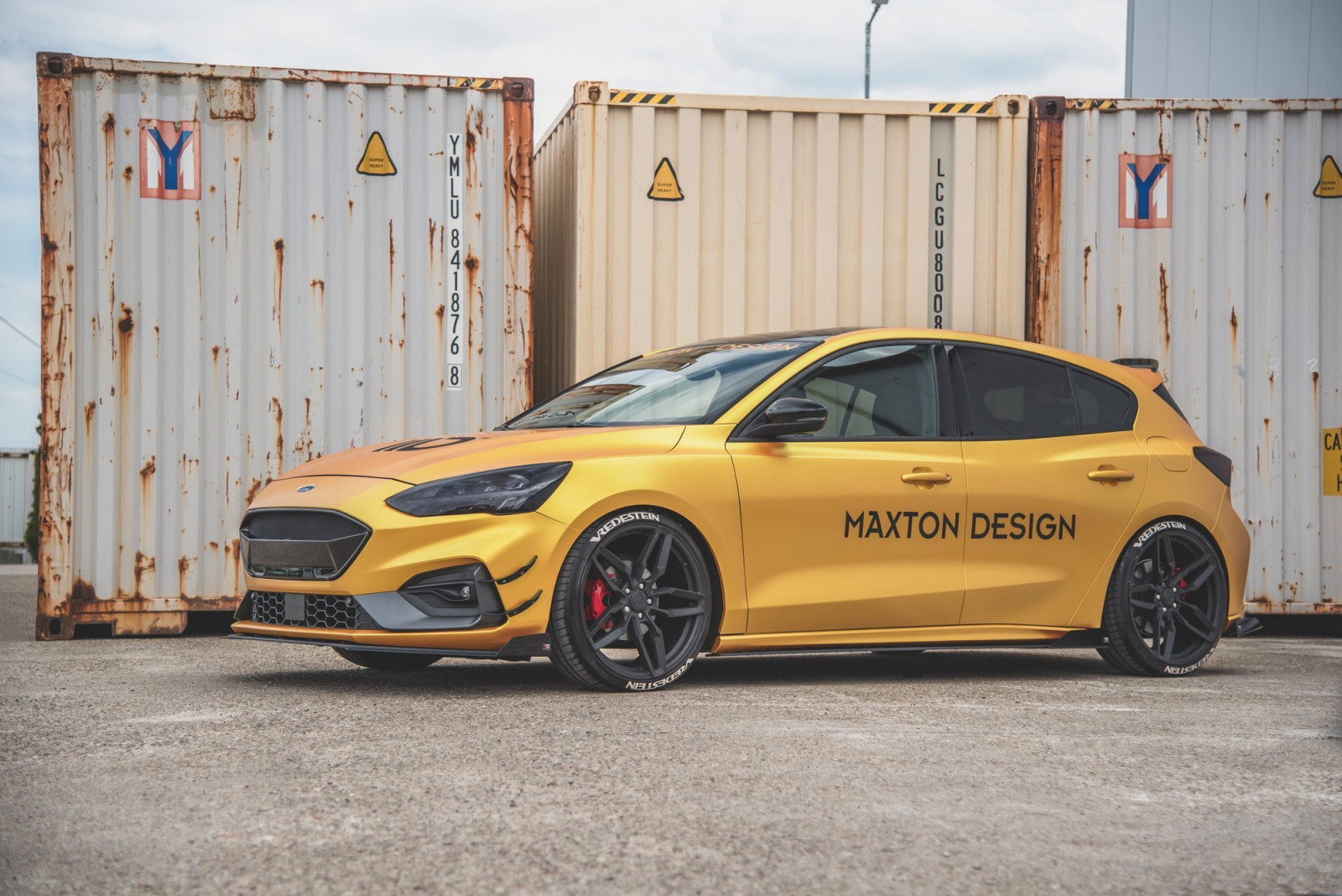 Dokładki progów Racing Durability + Flaps Ford Focus ST / ST-Line Mk4