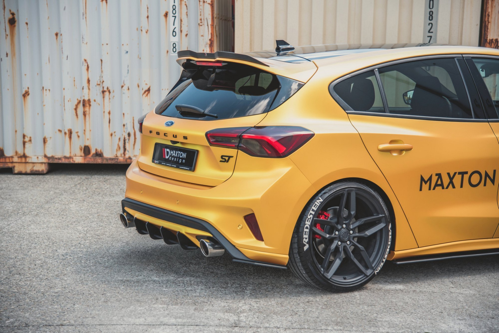 Splittery Tylne Boczne Racing Durability Ford Focus ST Mk4