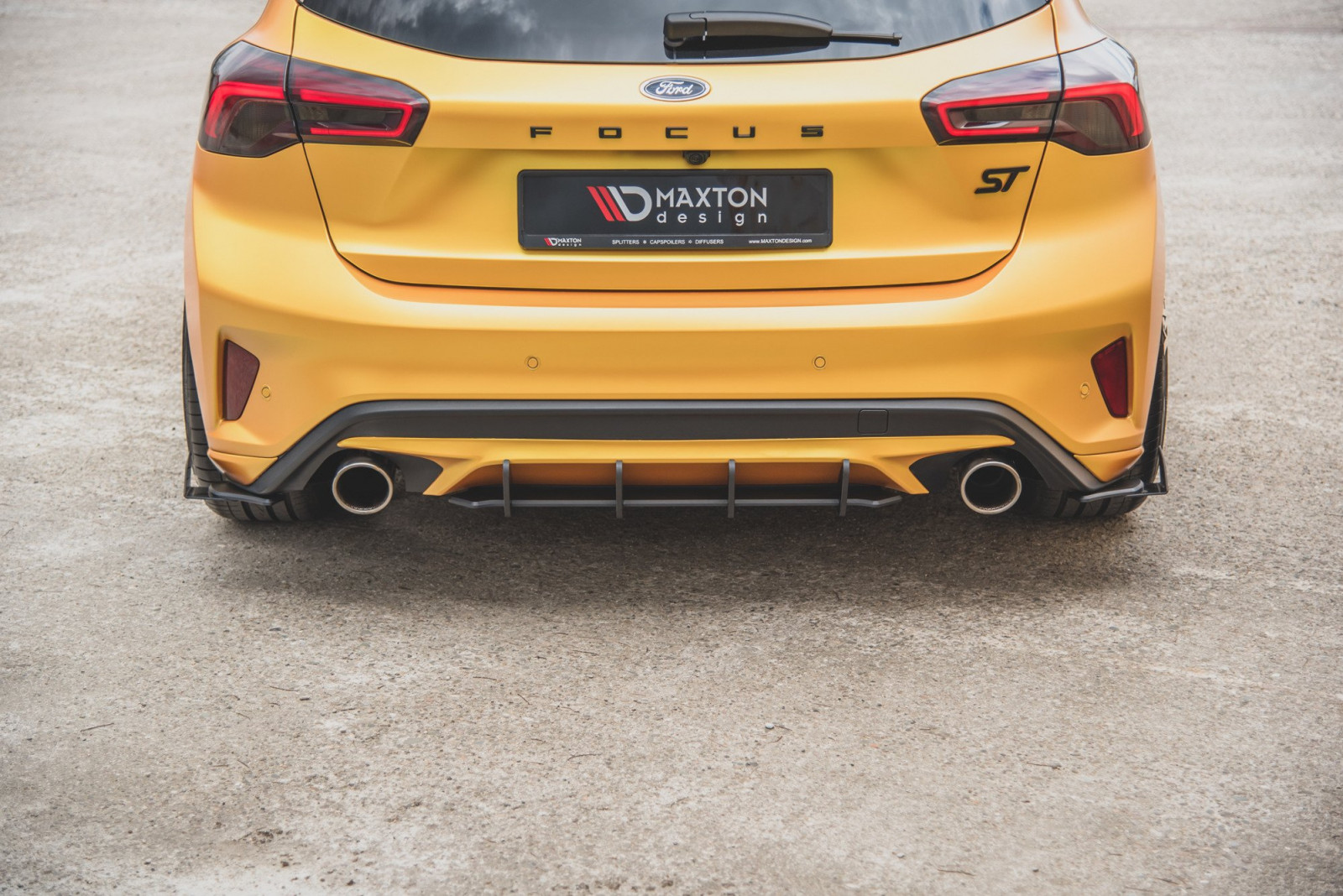 Splittery Tylne Boczne Racing Durability + Flaps Ford Focus ST Mk4