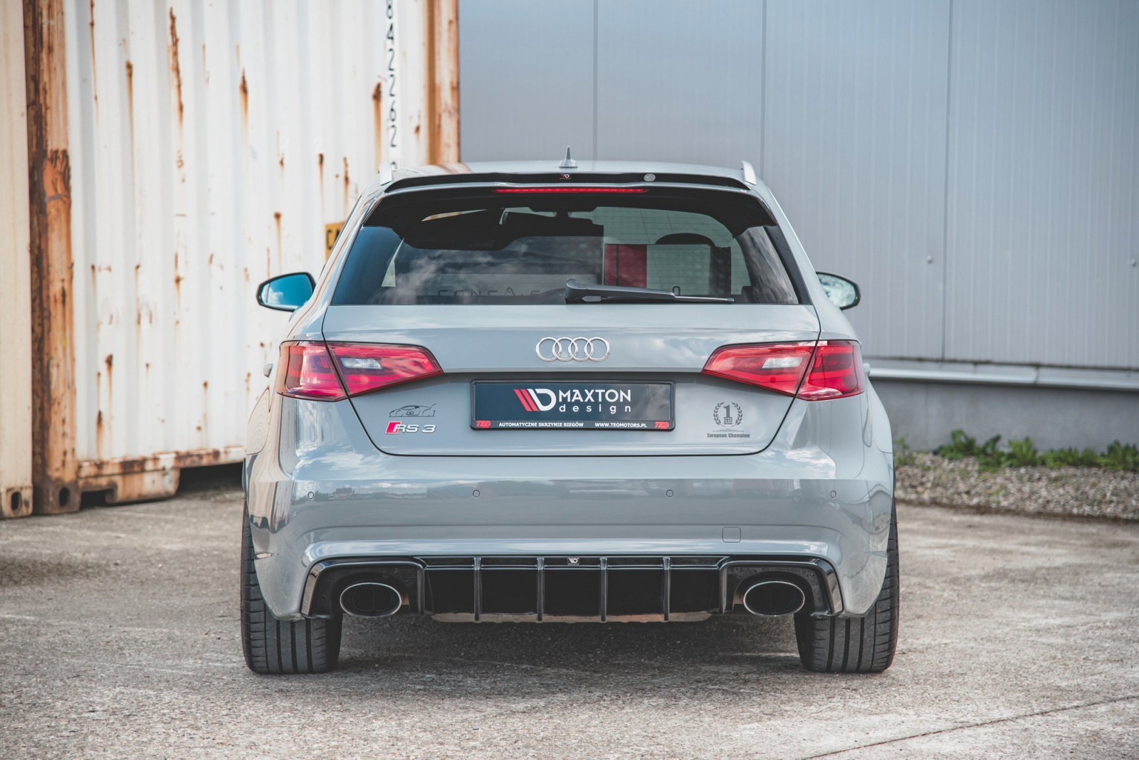 Dokładka Tylna Audi RS3 8V Sportback