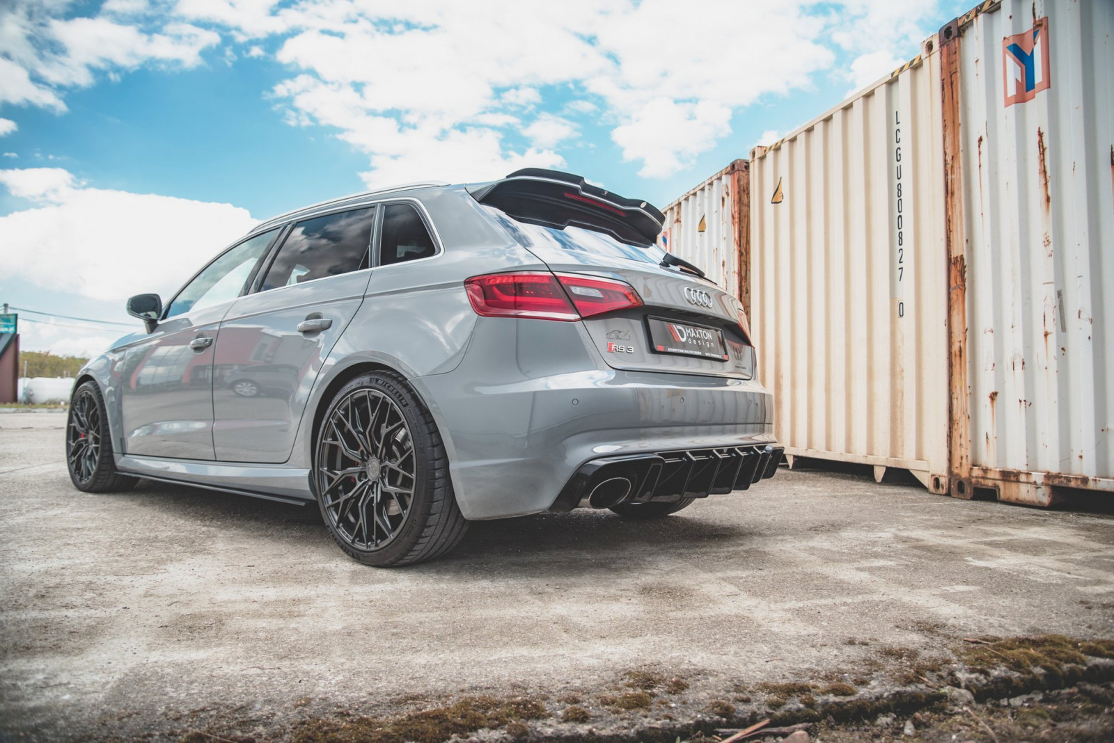 Dokładka Tylna Audi RS3 8V Sportback