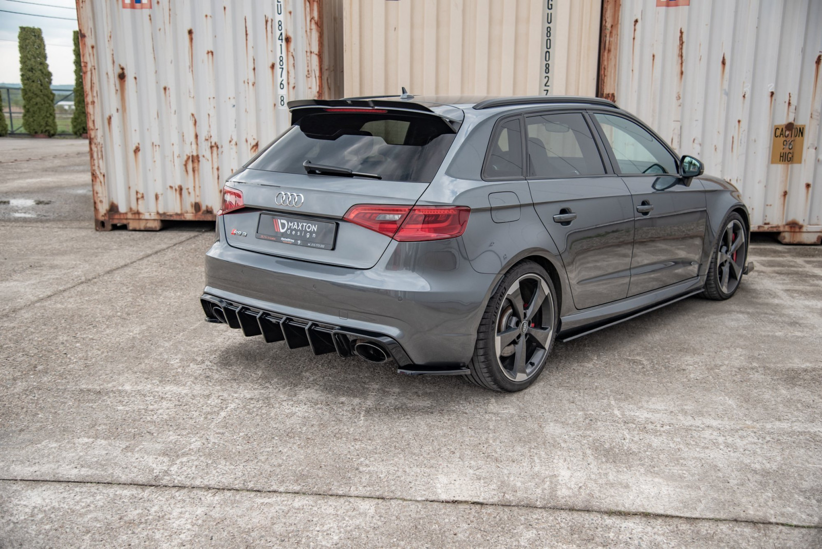 Splittery Tylne Boczne V.2 Audi RS3 8V Sportback