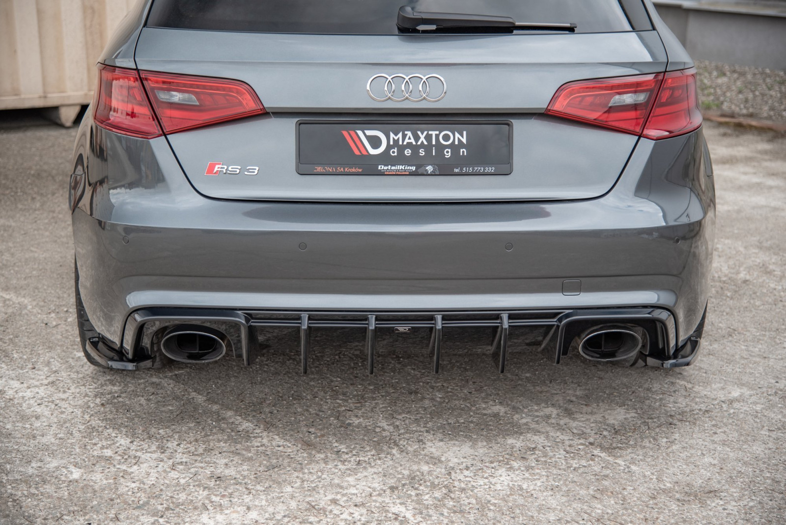 Splittery Tylne Boczne V.2 Audi RS3 8V Sportback