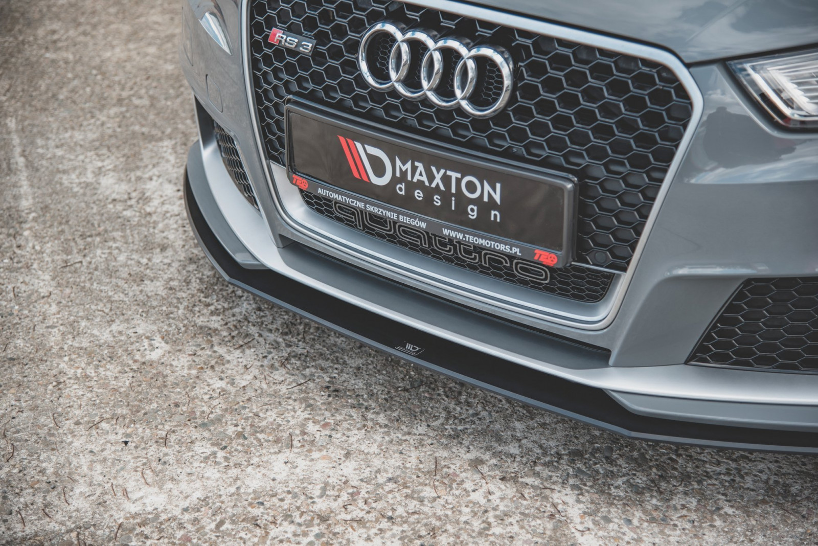 Splitter Przedni Racing Durability Audi RS3 8V Sportback