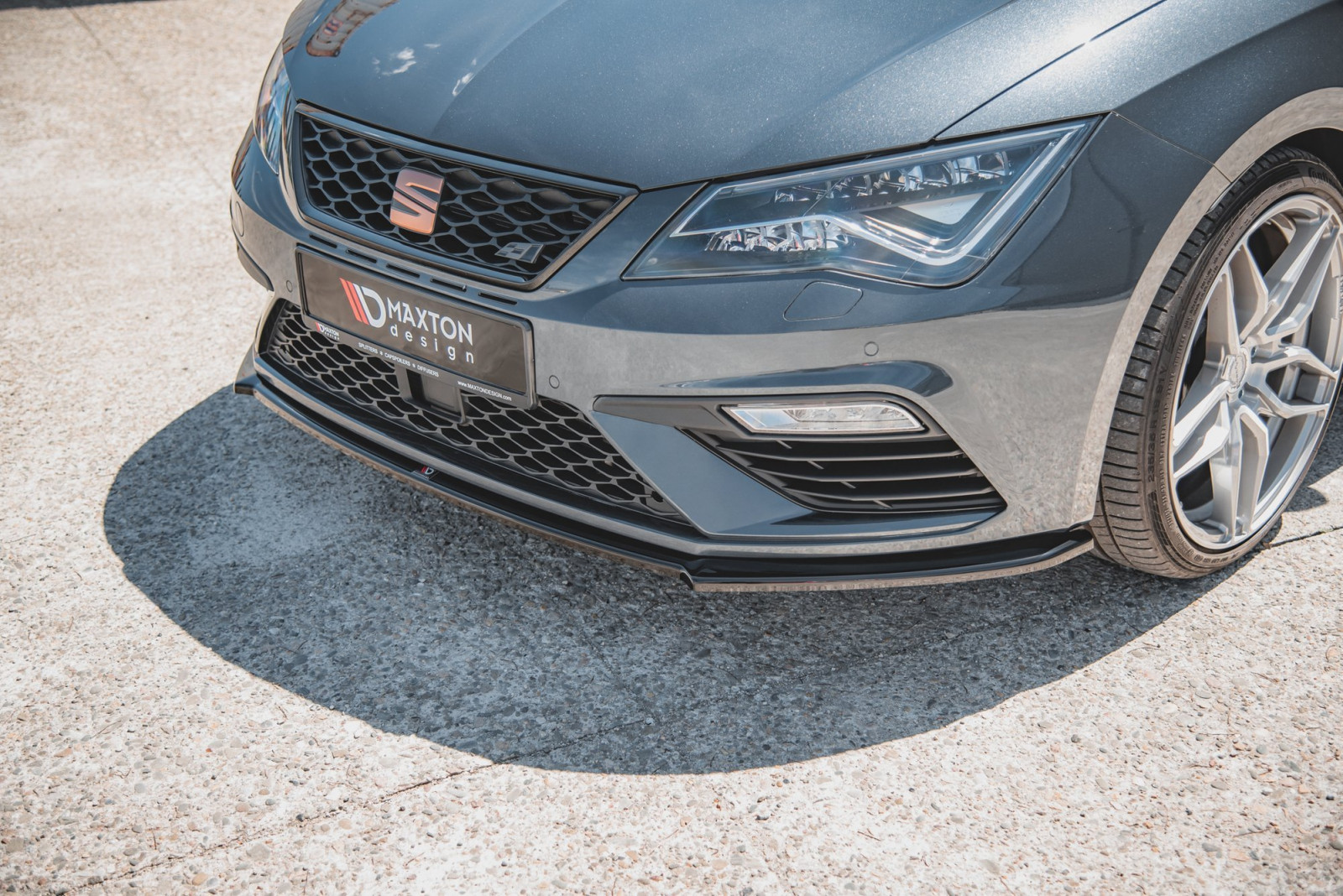 Splitter Przedni V.4 Seat Leon Cupra / FR Mk3 FL