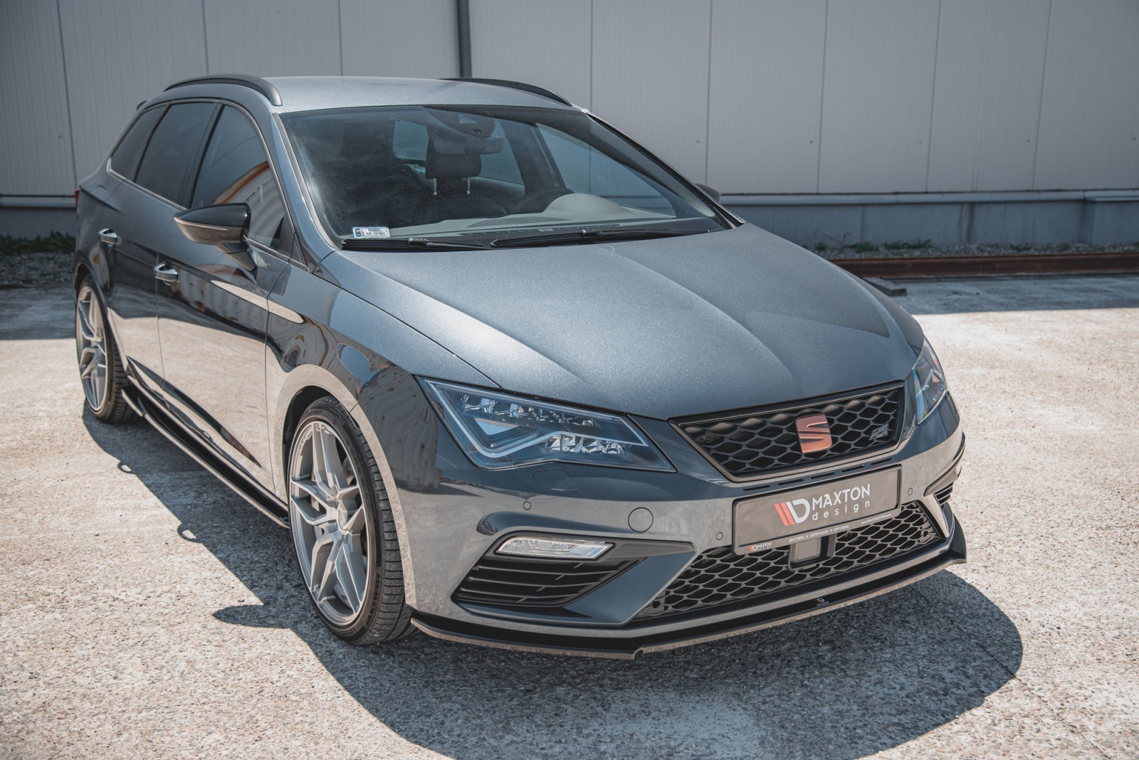 Splitter Przedni V.4 Seat Leon Cupra / FR Mk3 FL