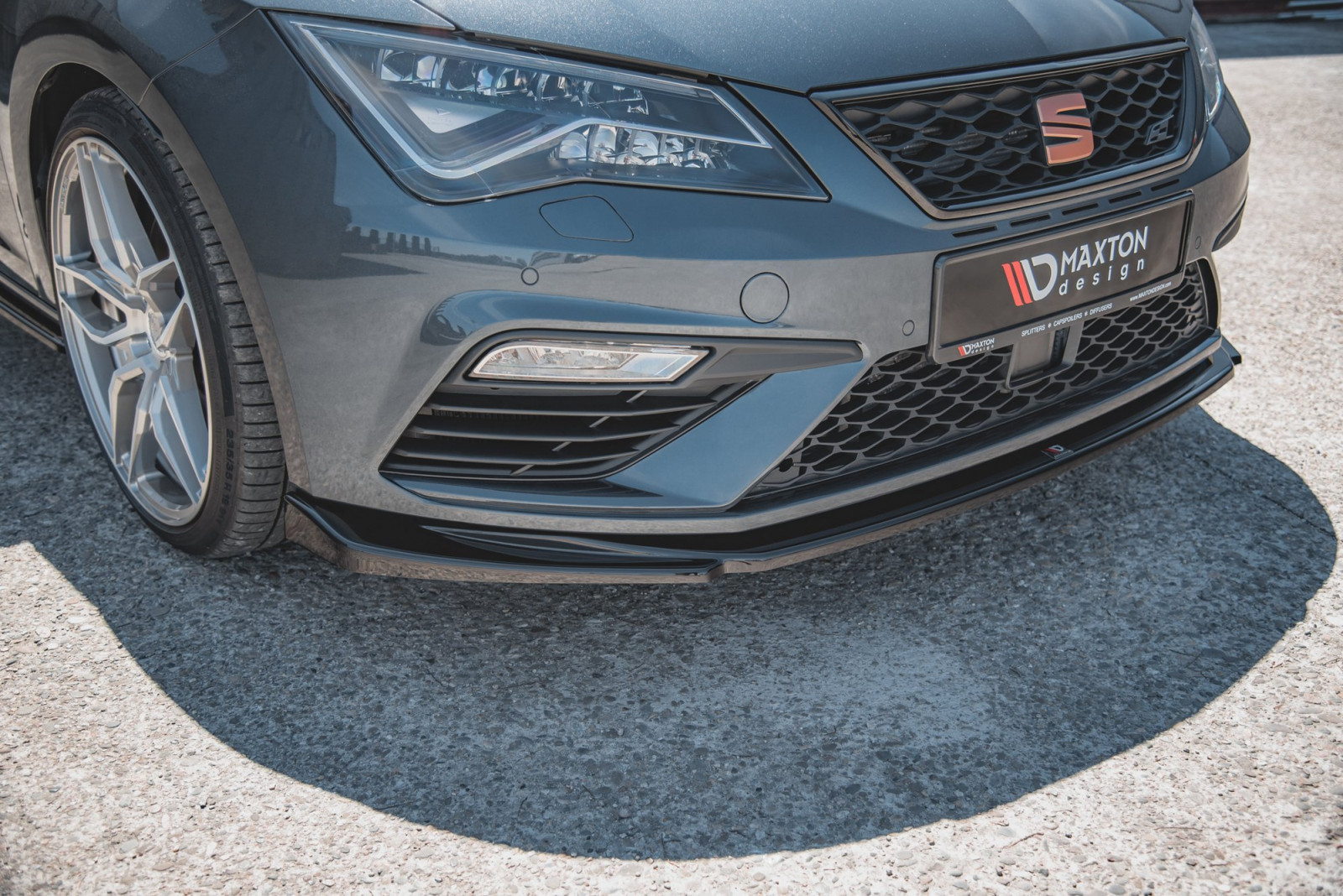 Splitter Przedni V.5 Seat Leon Cupra / FR Mk3 FL