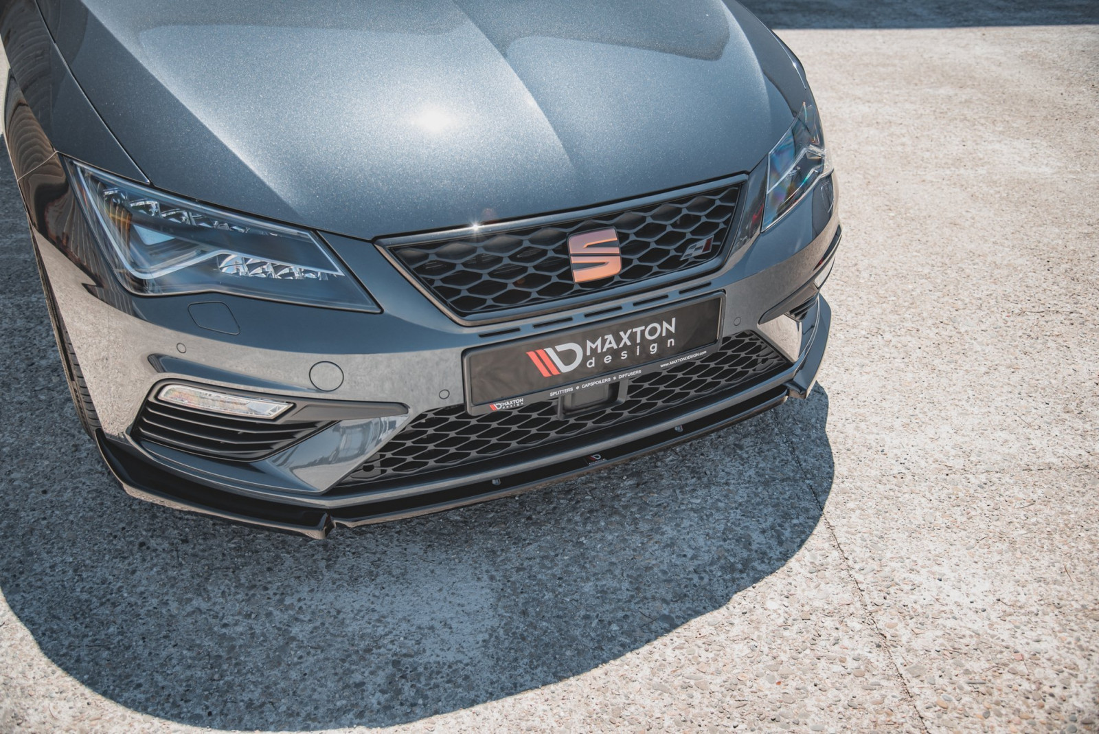 Splitter Przedni V.6 Seat Leon Cupra / FR Mk3 FL