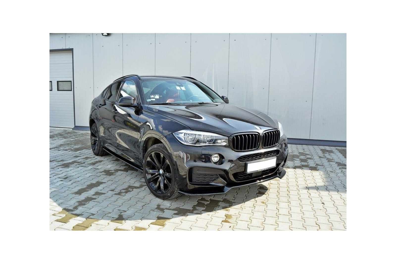 SPLITTER PRZEDNI  V.1 BMW X6 F16 MPACK