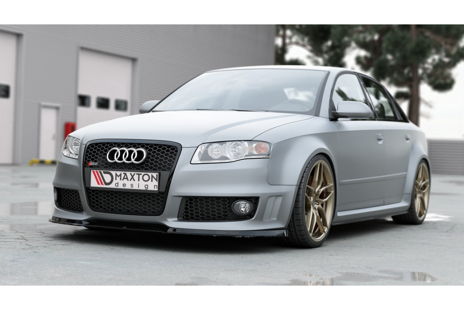 Splitter Przedni V.1 Audi RS4 B7