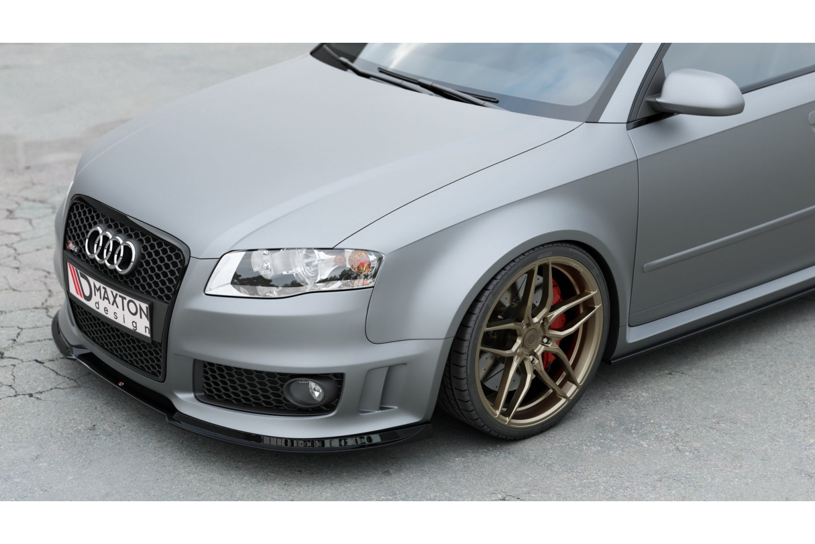 Splitter Przedni V.1 Audi RS4 B7