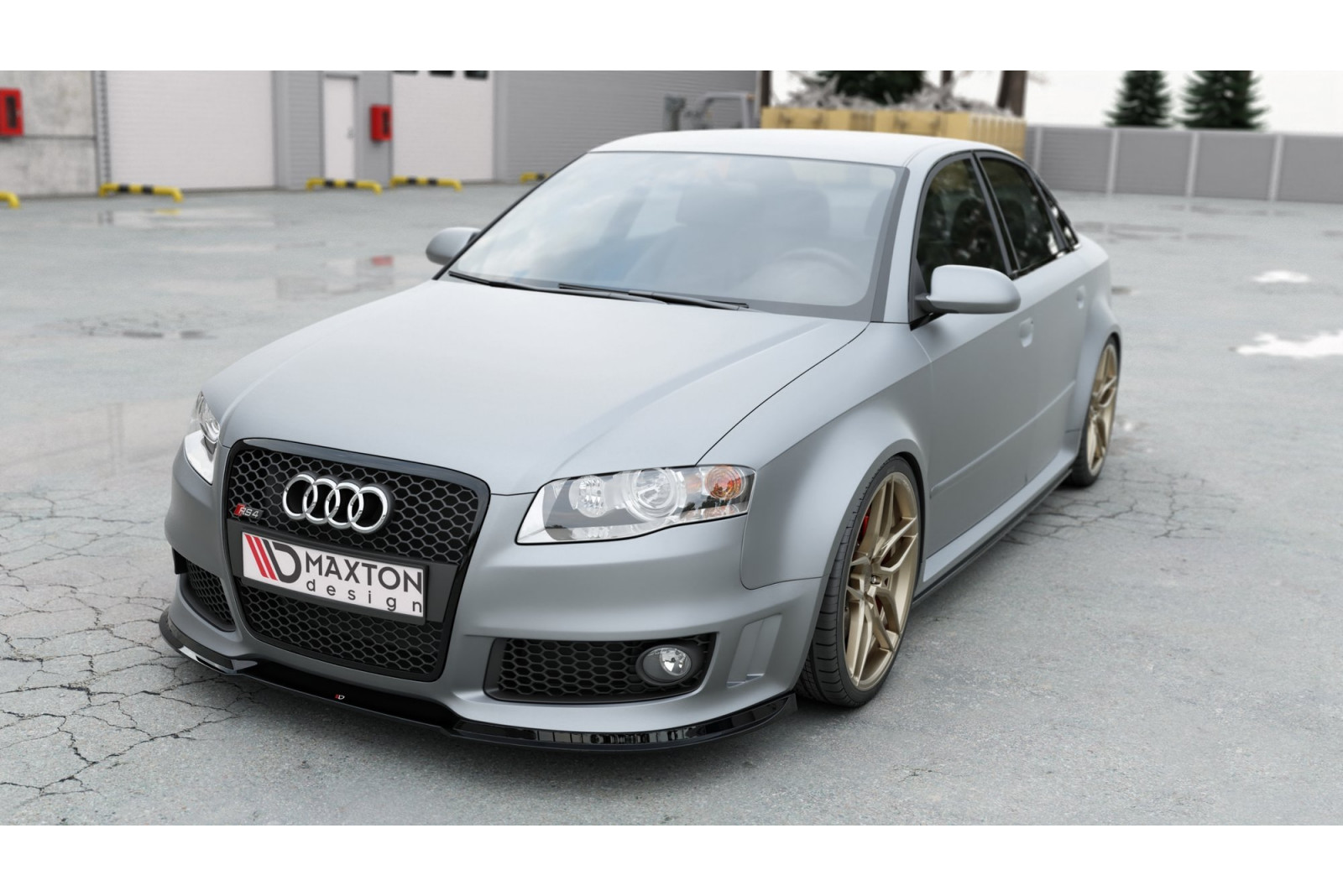 Splitter Przedni V.1 Audi RS4 B7