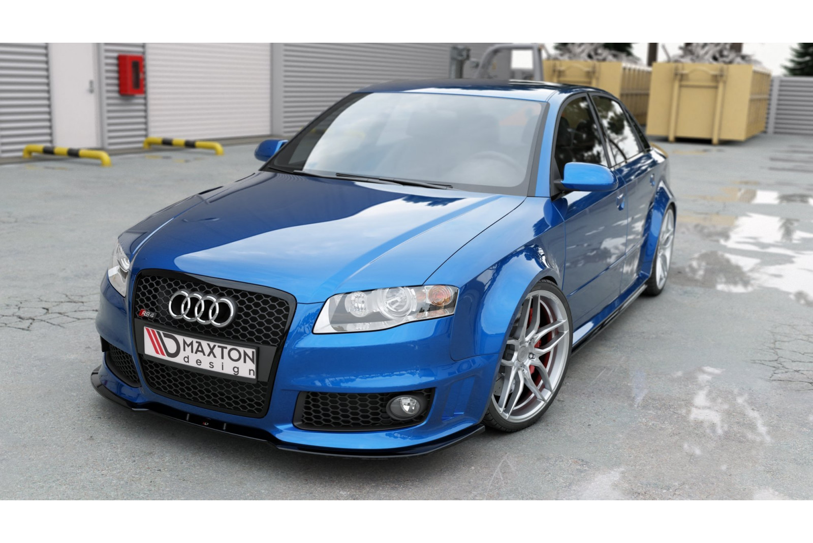 Splitter Przedni V.2 Audi RS4 B7