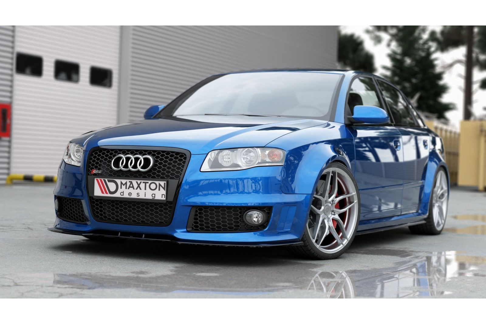 Splitter Przedni V.2 Audi RS4 B7