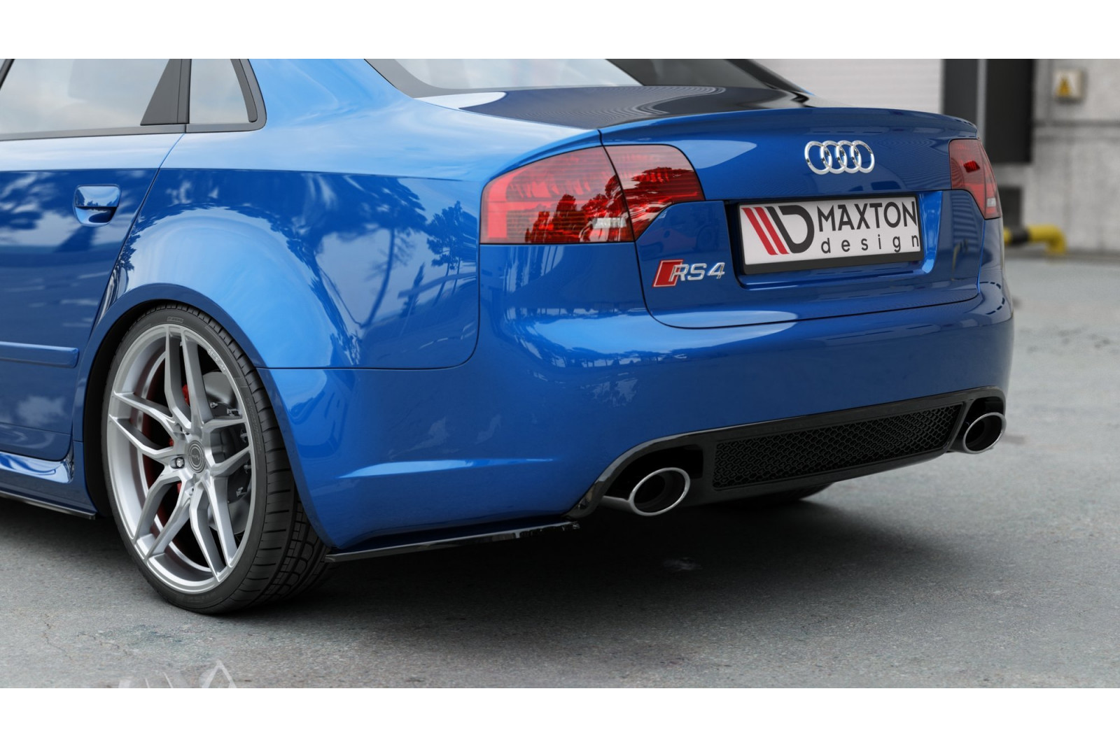 Splittery Tylne Boczne V.1 Audi RS4 Sedan B7