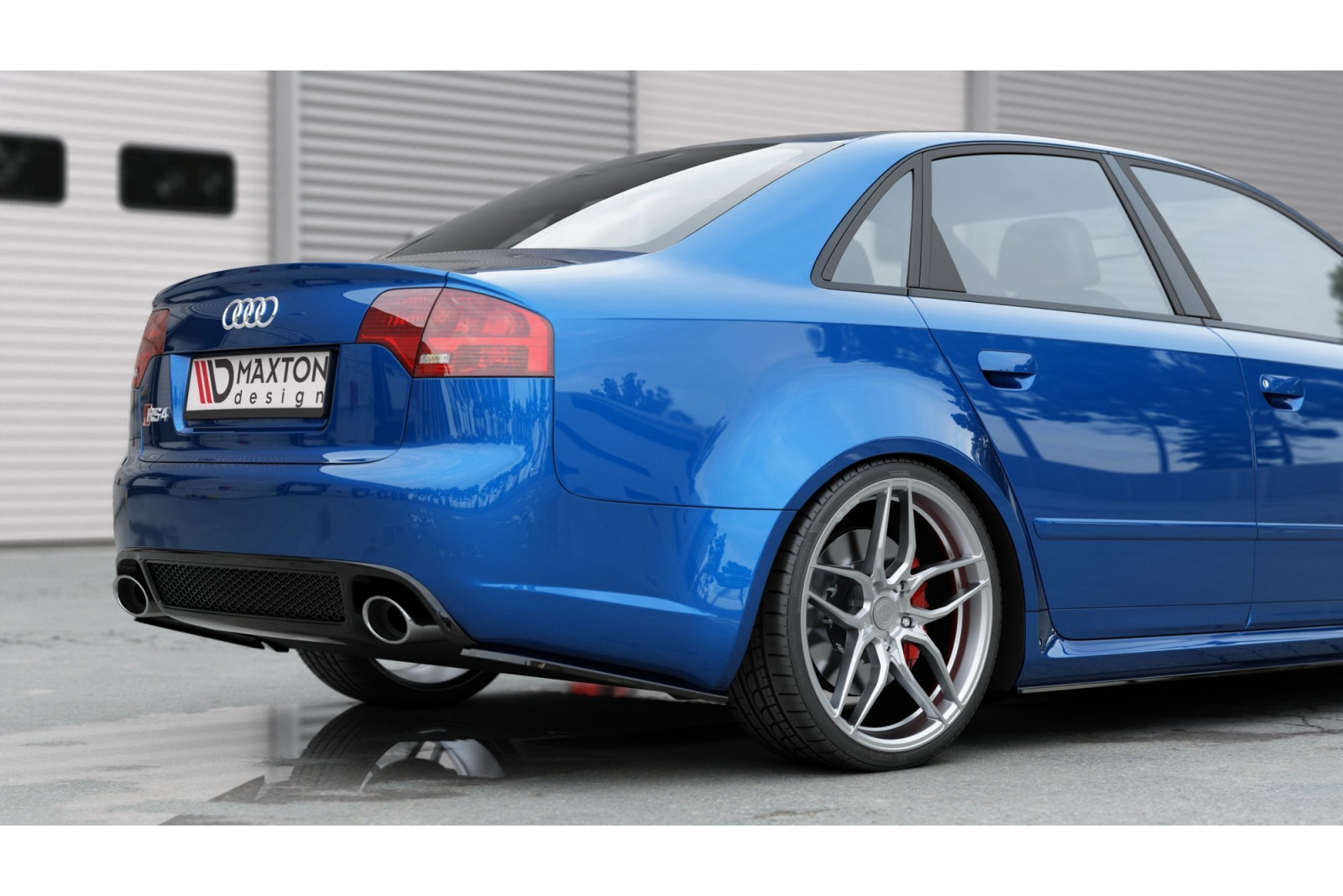 Splittery Tylne Boczne V.1 Audi RS4 Sedan B7