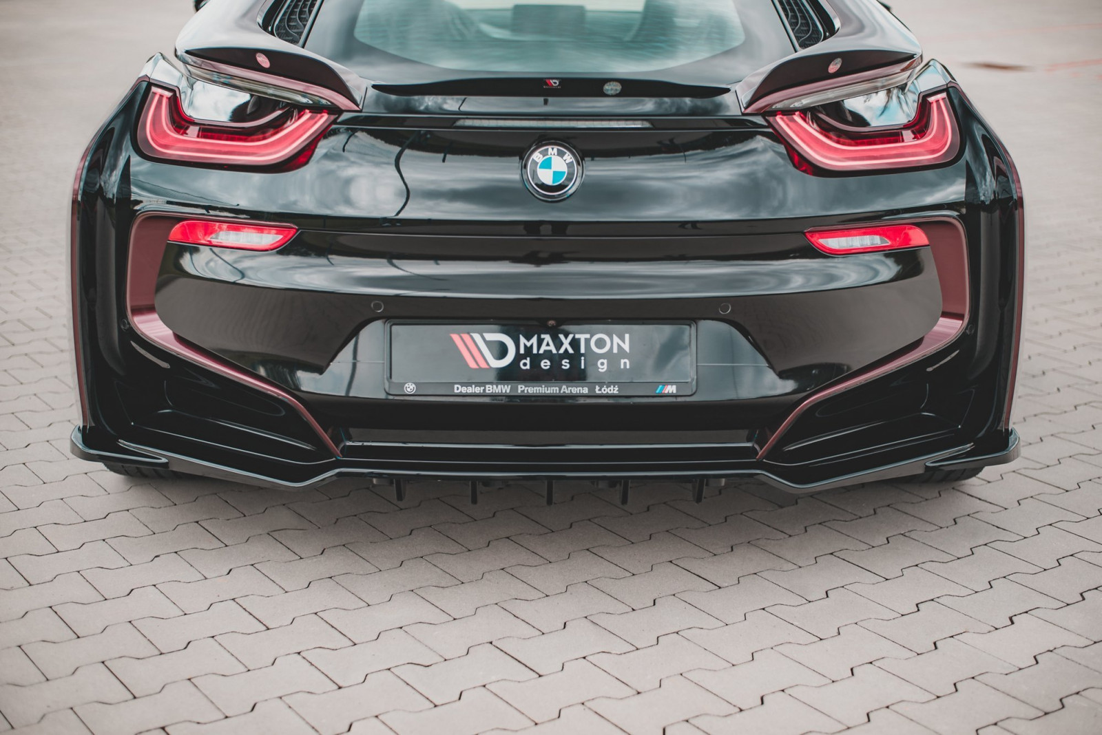 Splitter Tylny Środkowy (Z Dyfuzorem) BMW i8