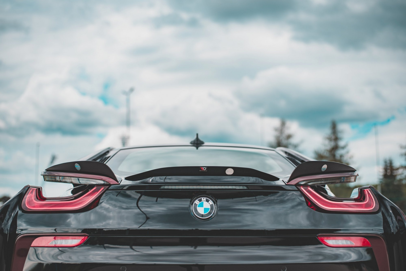 Środkowe Przedłużenie Spoilera BMW i8