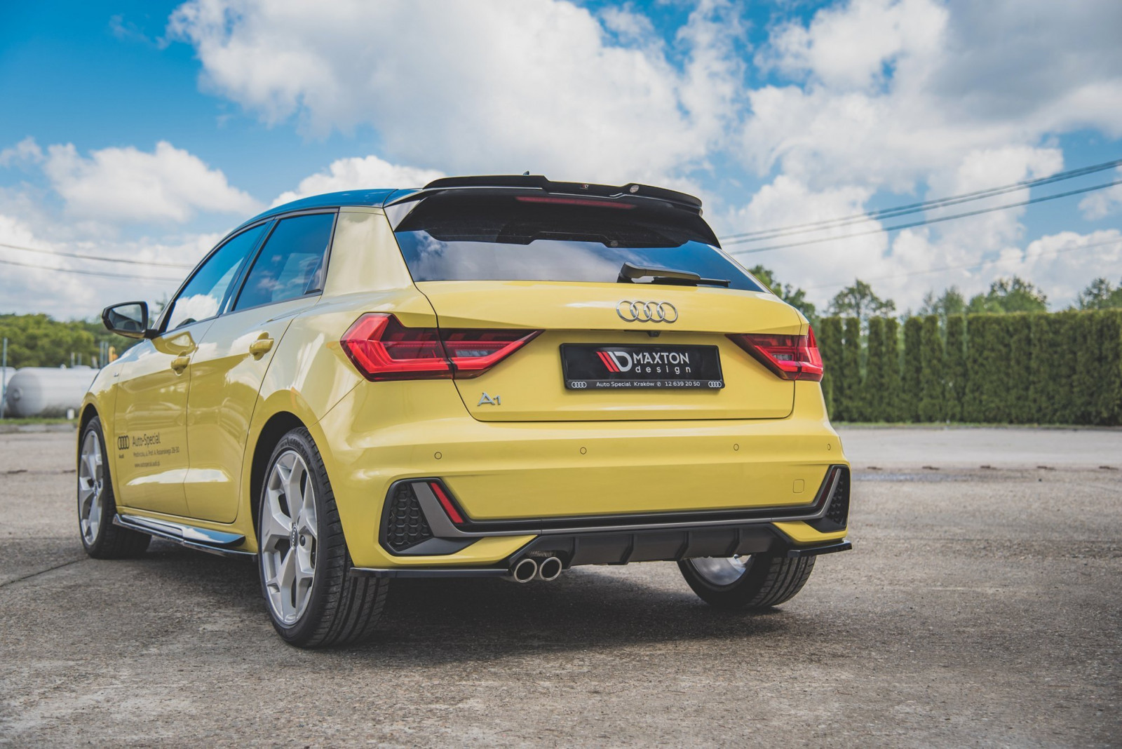 Splittery Tylne Boczne Audi A1 S-Line GB