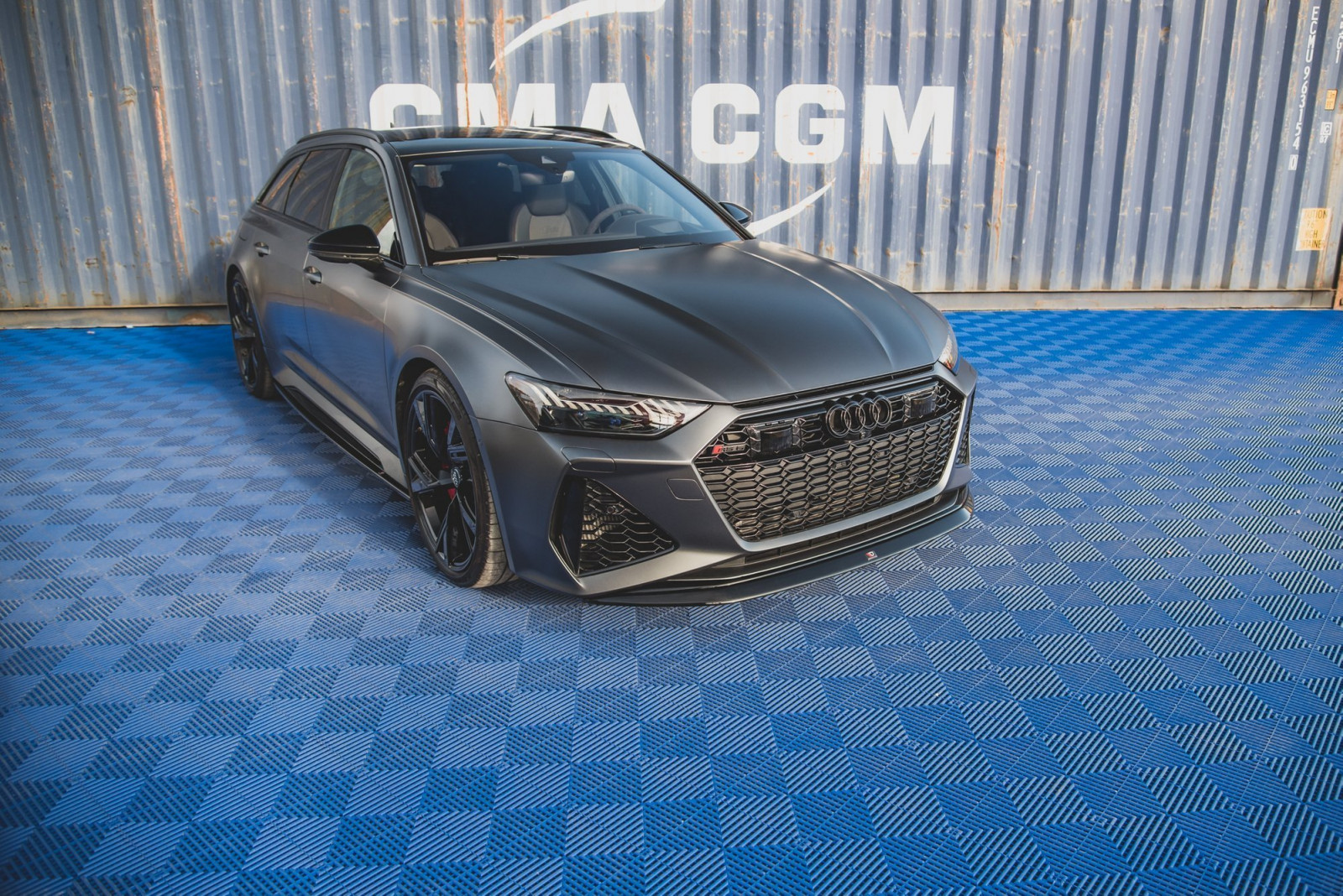 Splitter Przedni V.3 Audi RS6 C8 / RS7 C8