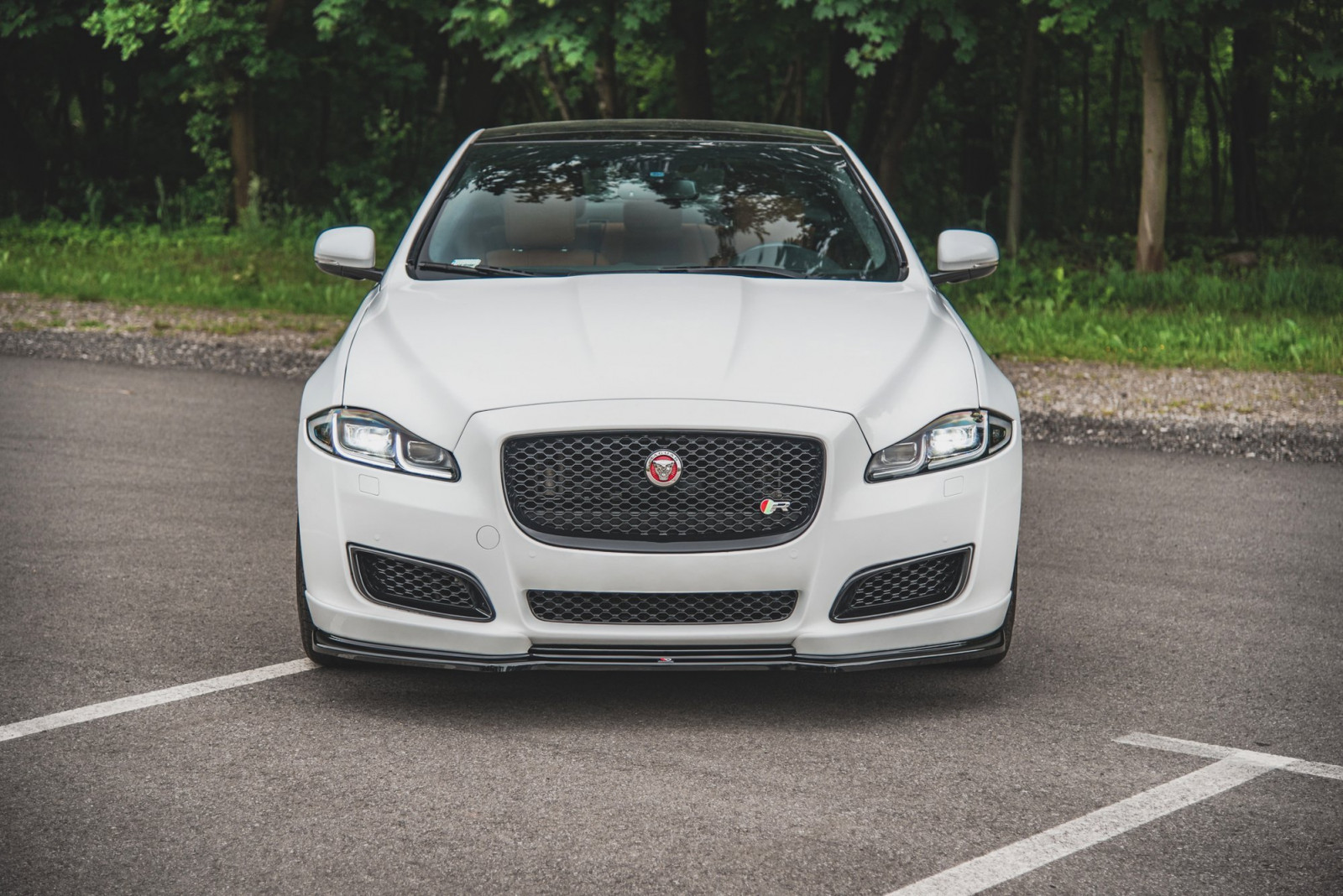 Splitter Przedni Jaguar XJ X351 Facelift