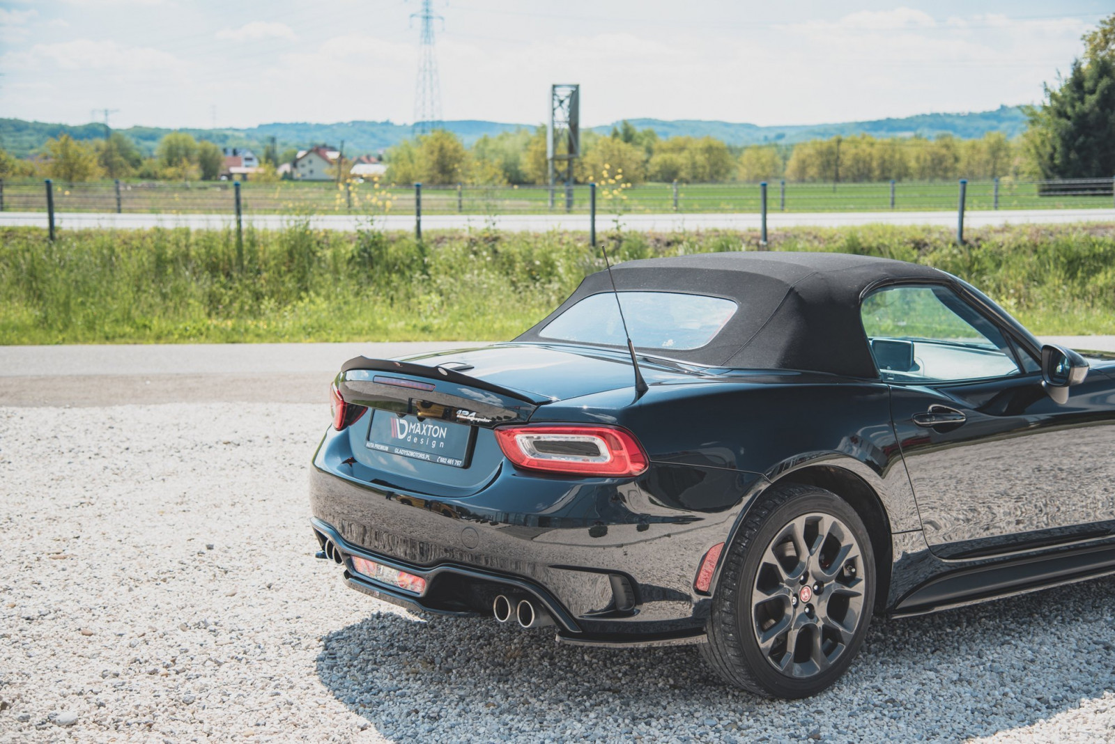 Przedłużenie Spoilera Fiat 124 Spider Abarth