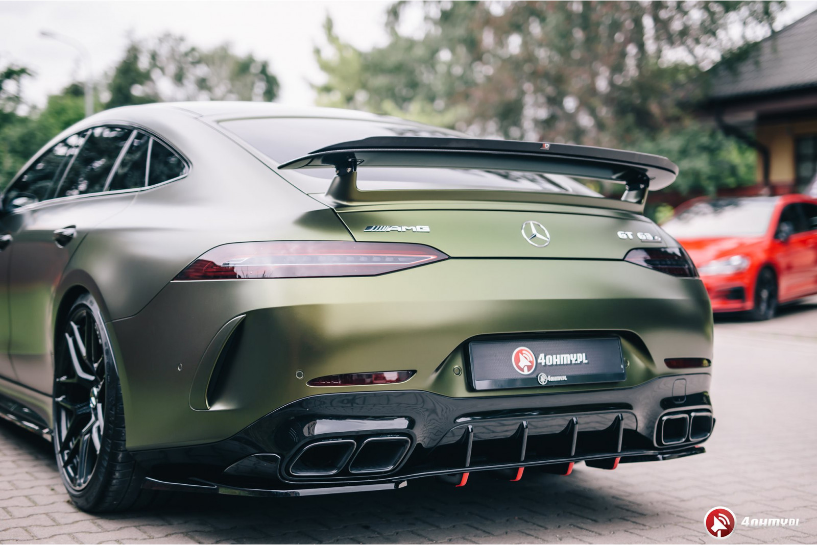 Przedłużenie Spoilera Mercedes-AMG GT 63 S 4 Door-Coupe