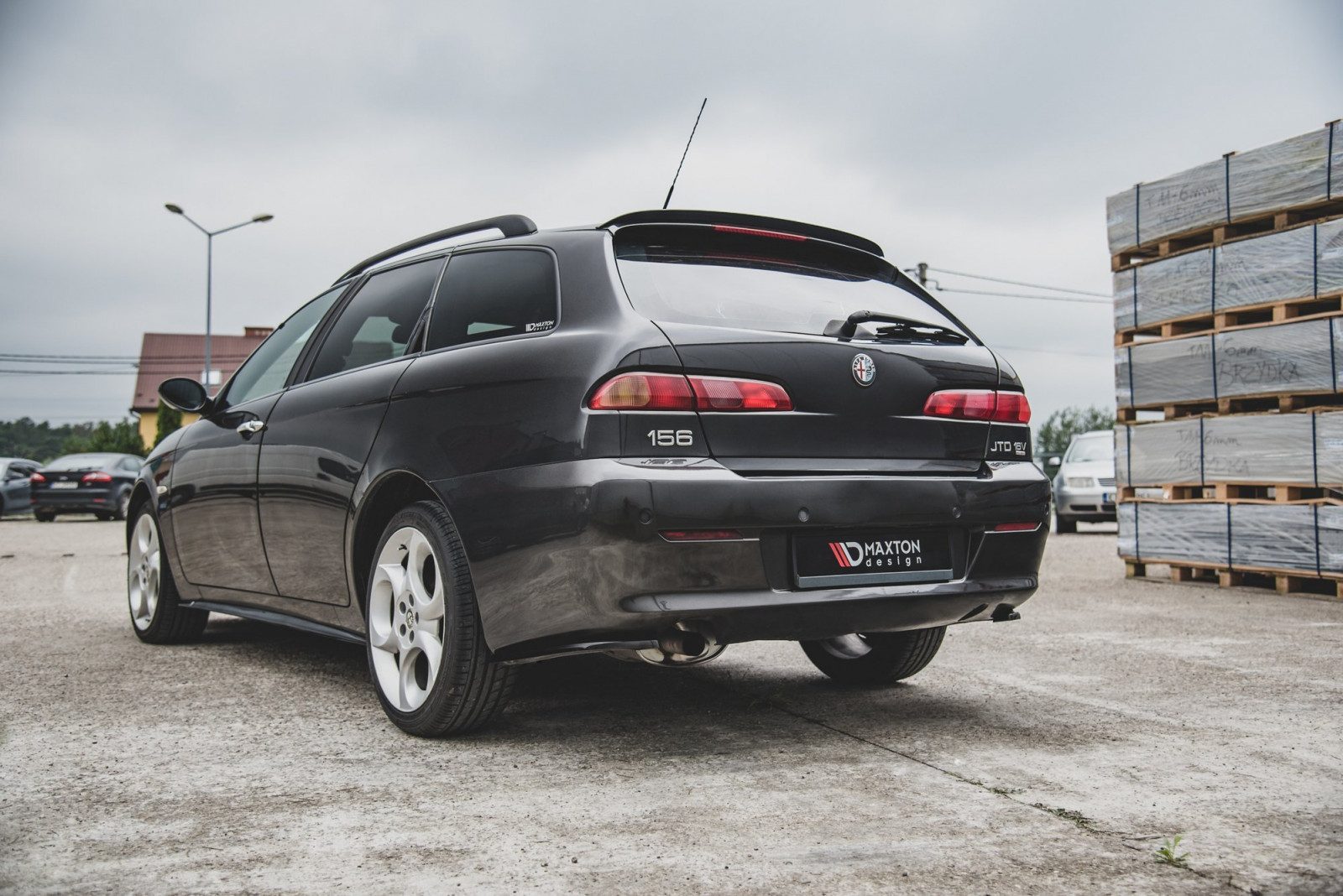 Splittery Tylne Boczne Alfa Romeo 156 SW Facelift