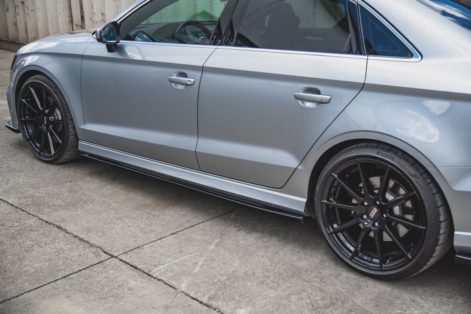 Dokładki Progów V.2 Audi S3 / A3 S-Line Sedan 8V Facelift