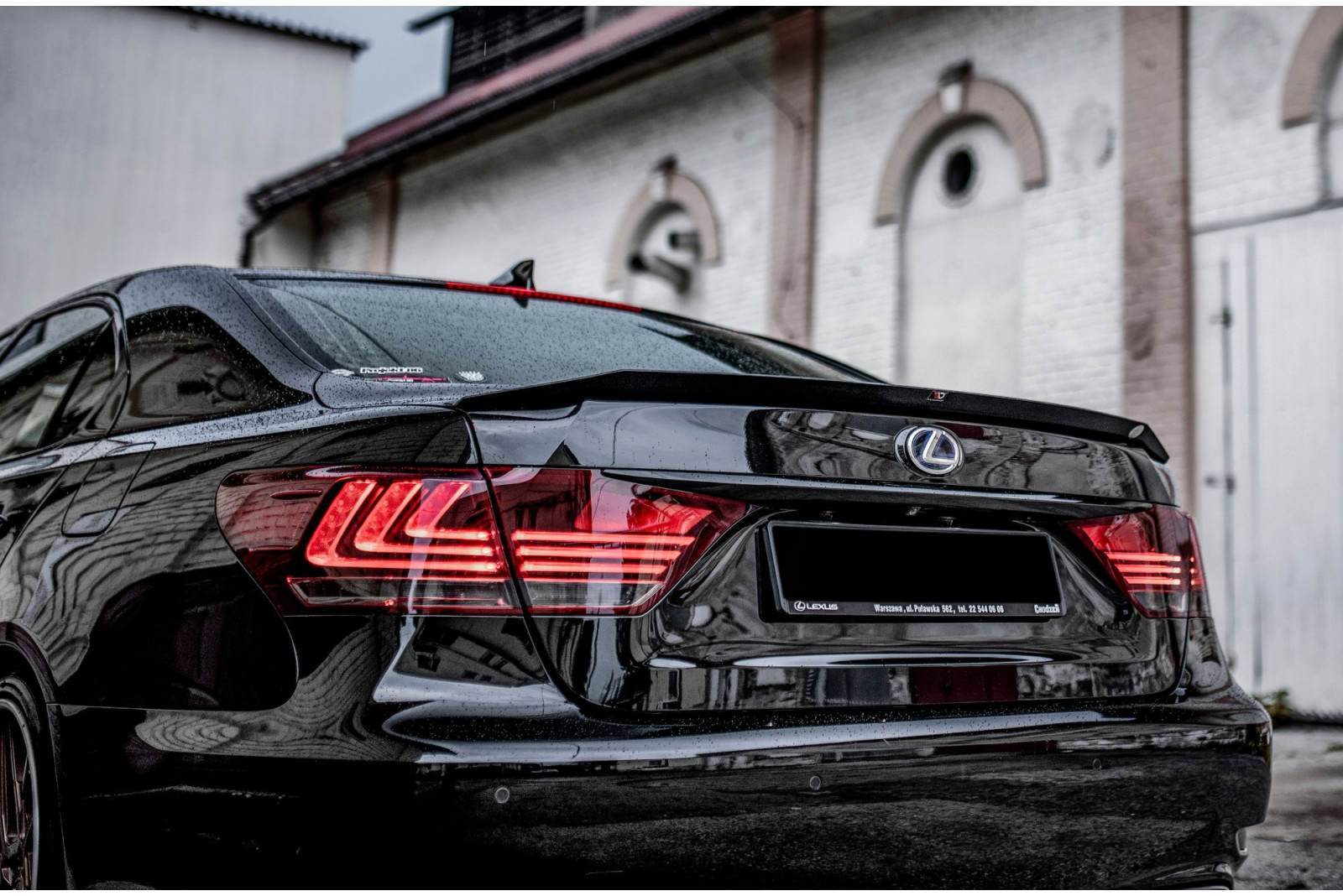 Przedłużenie Spoilera Lexus LS Mk4 Facelift