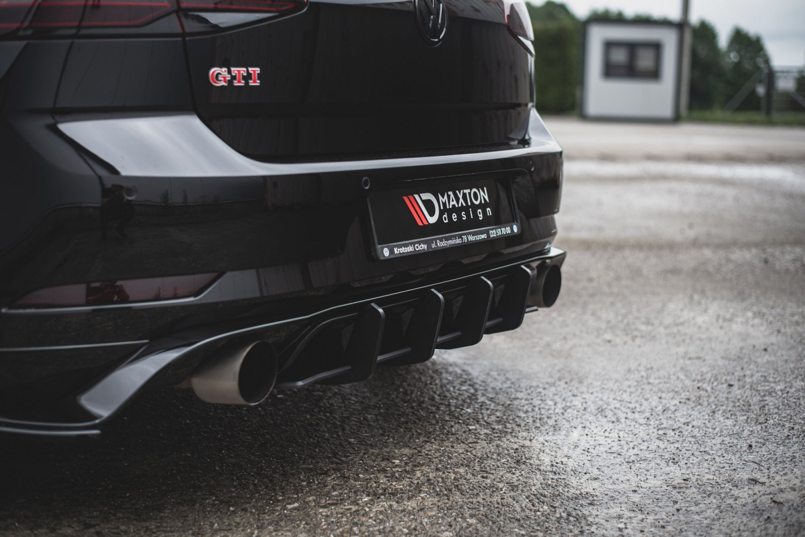 Dyfuzor Tylny Racing Durability VW Golf 7 GTI TCR