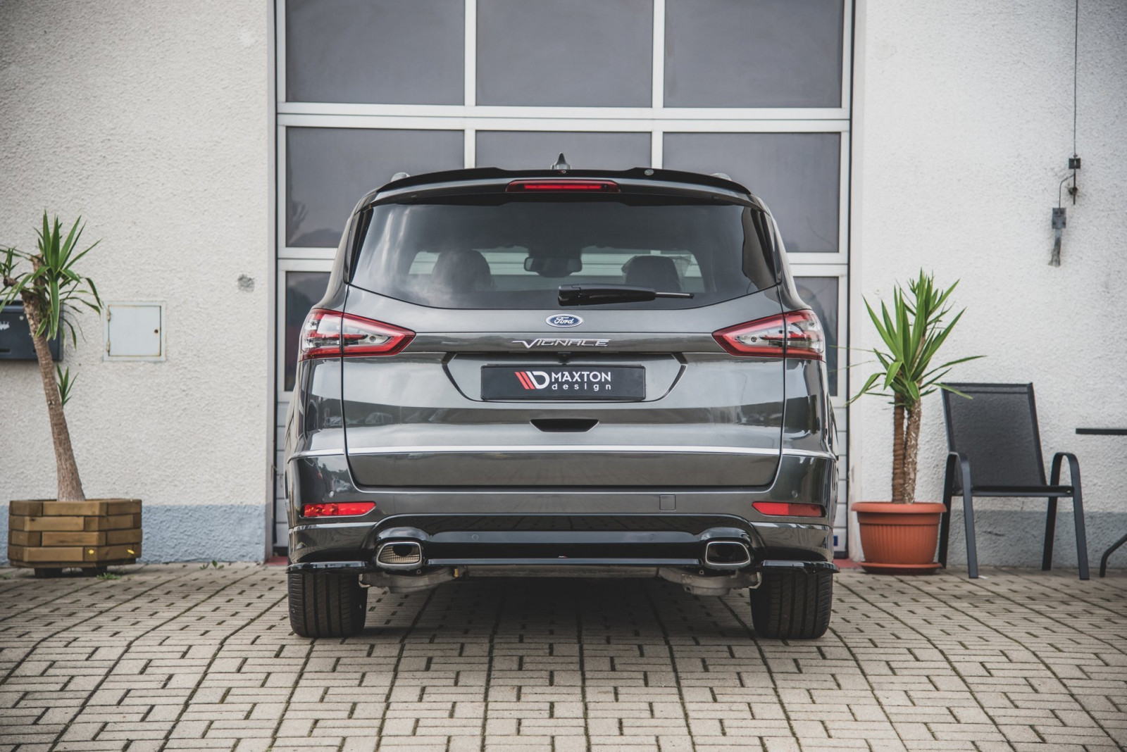 Splitter Tylny Środkowy Ford S-Max Vignale Mk2 Facelift