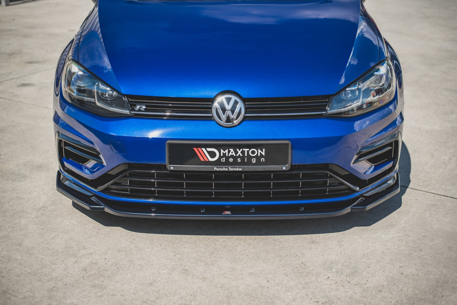 Splitter Przedni V.9 VW Golf 7 R / R-Line Facelift