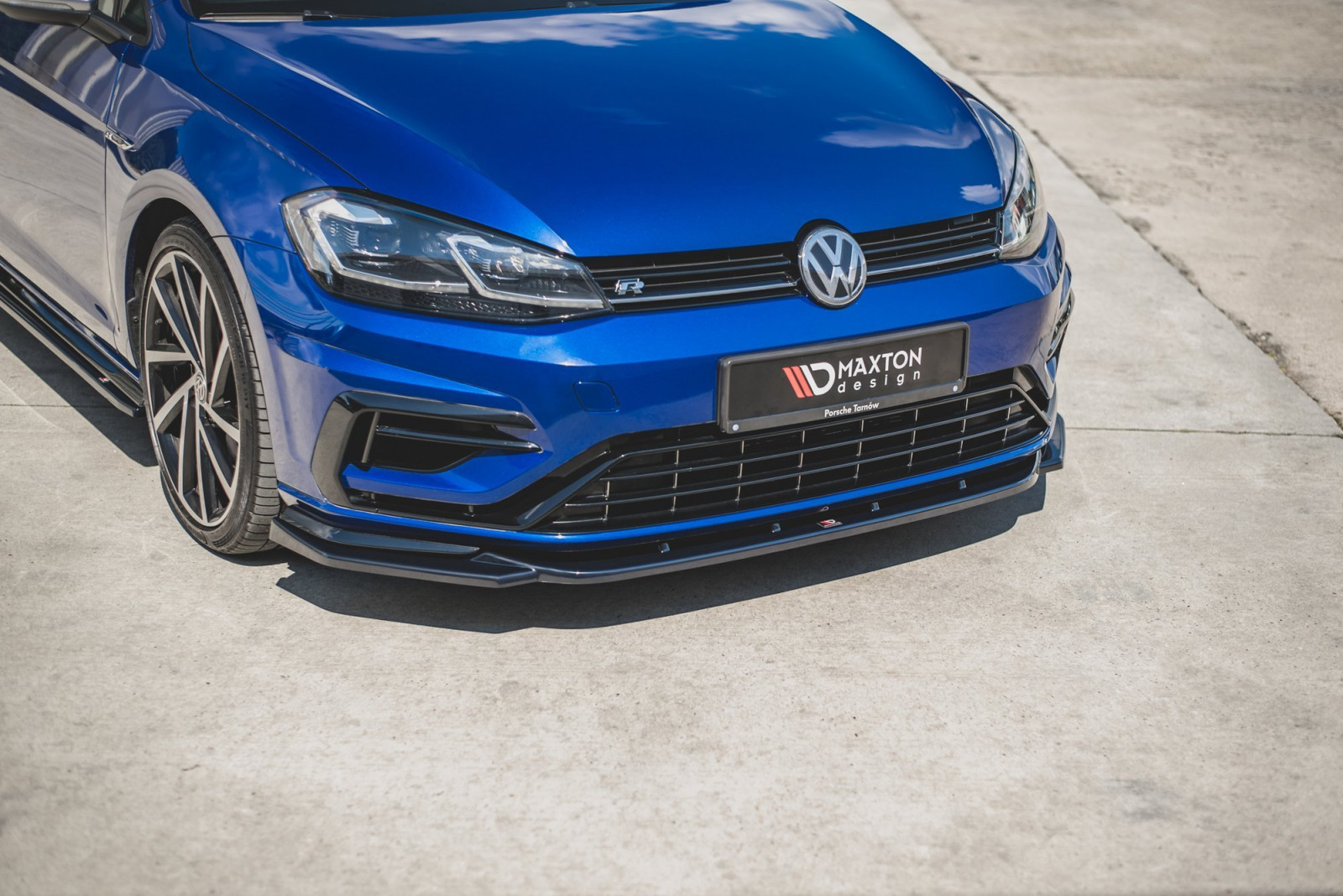 Splitter Przedni V.9 VW Golf 7 R / R-Line Facelift