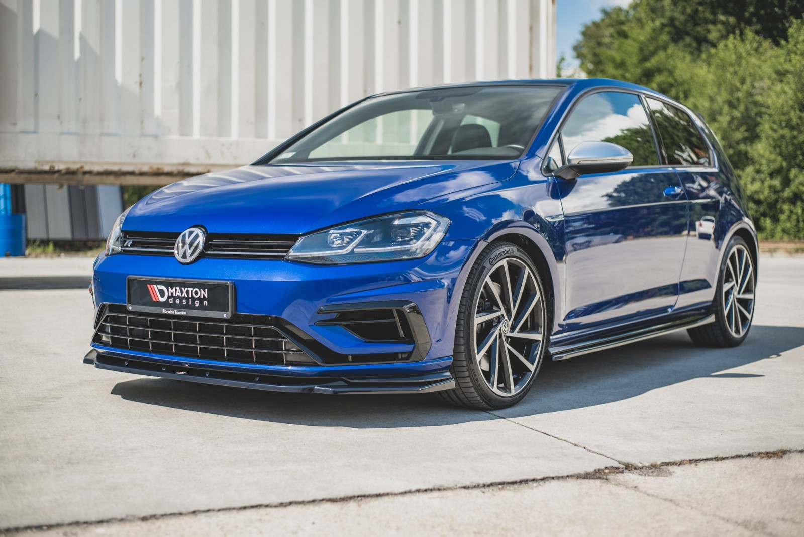 Splitter Przedni V.9 VW Golf 7 R / R-Line Facelift