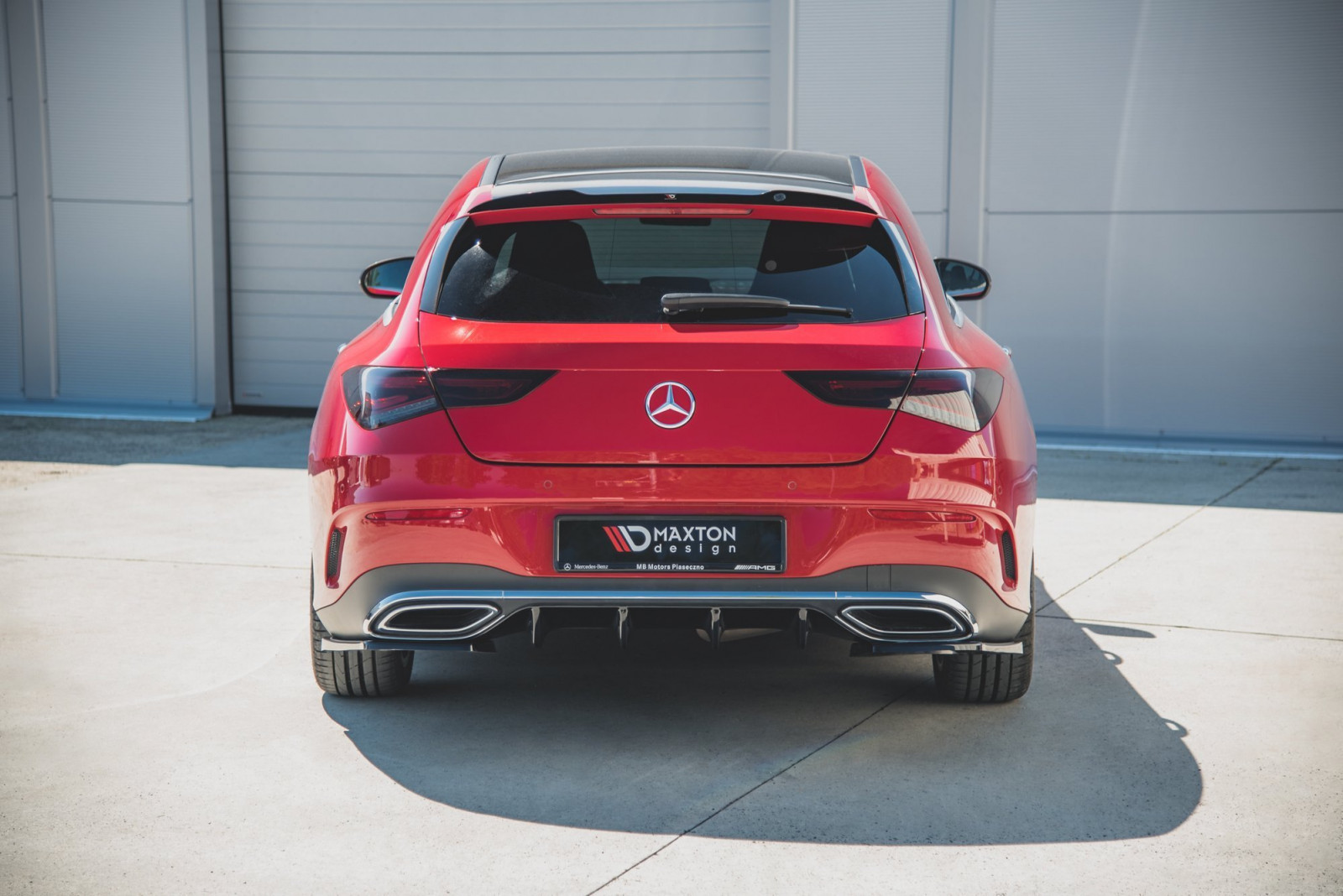 Przedłużenie Spoilera Mercedes-Benz CLA Shooting Brake AMG-Line (X118)