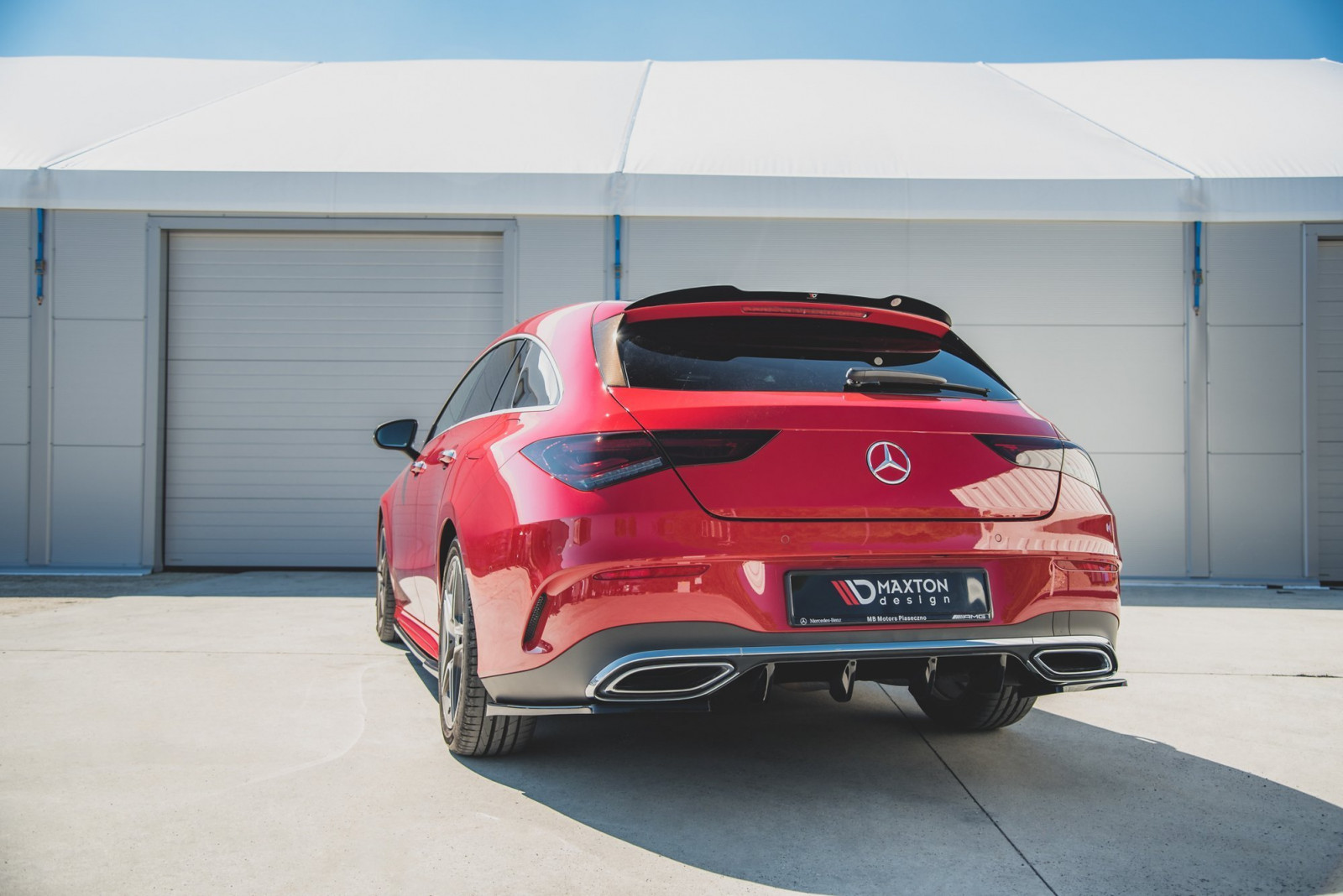 Przedłużenie Spoilera Mercedes-Benz CLA Shooting Brake AMG-Line (X118)