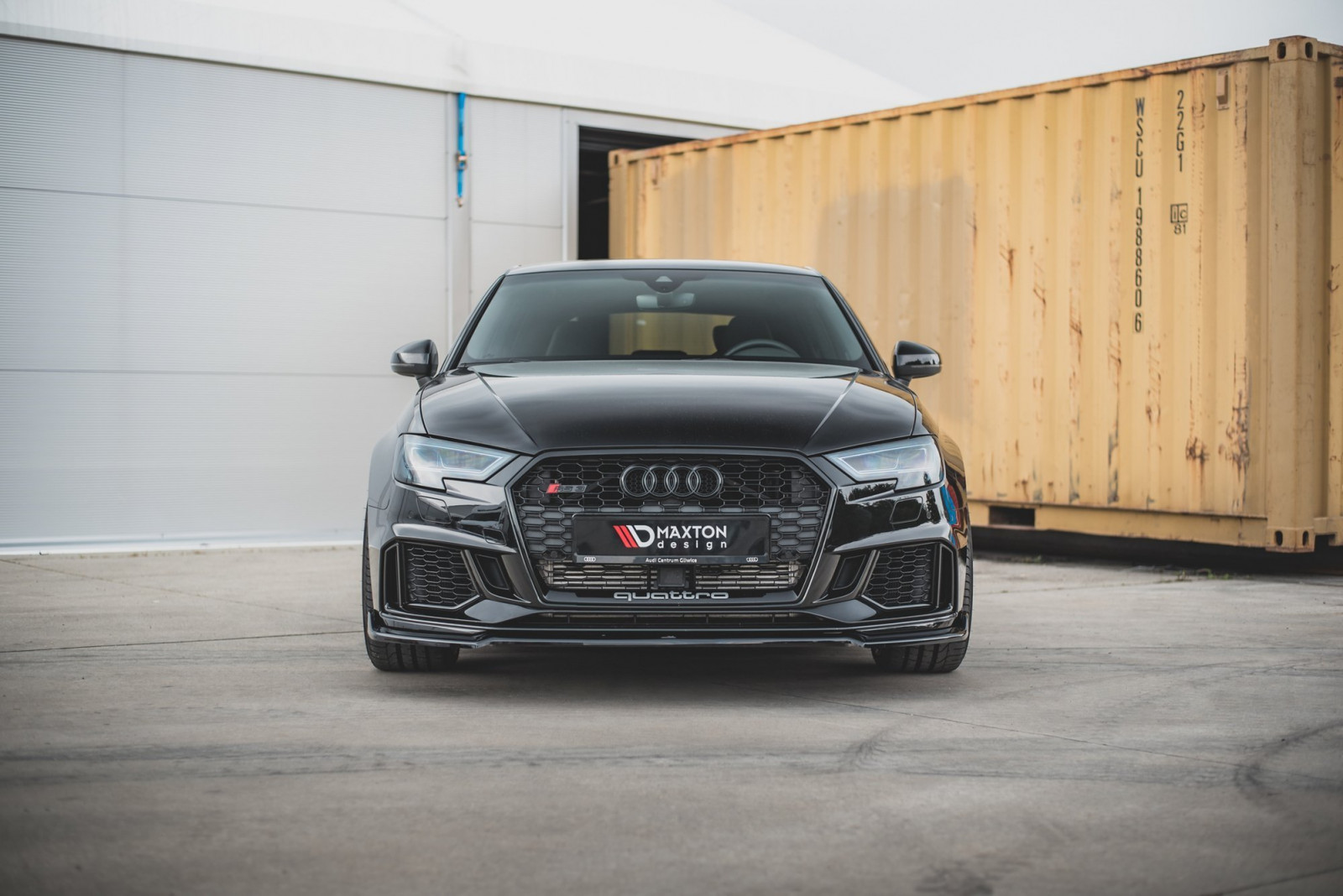 Splitter Przedni V.3 Audi RS3 8V FL Sportback