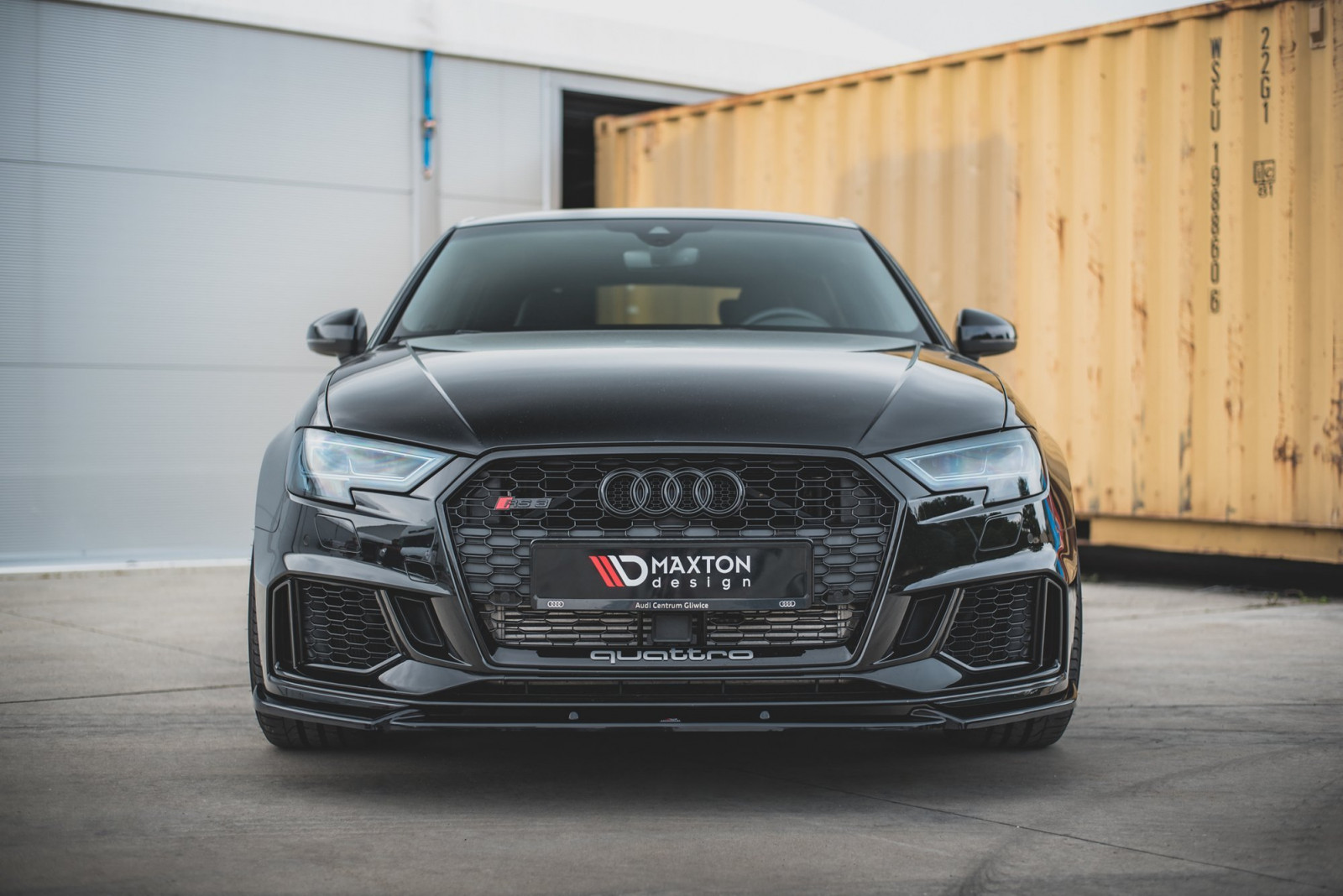 Splitter Przedni V.4 Audi RS3 8V FL Sportback