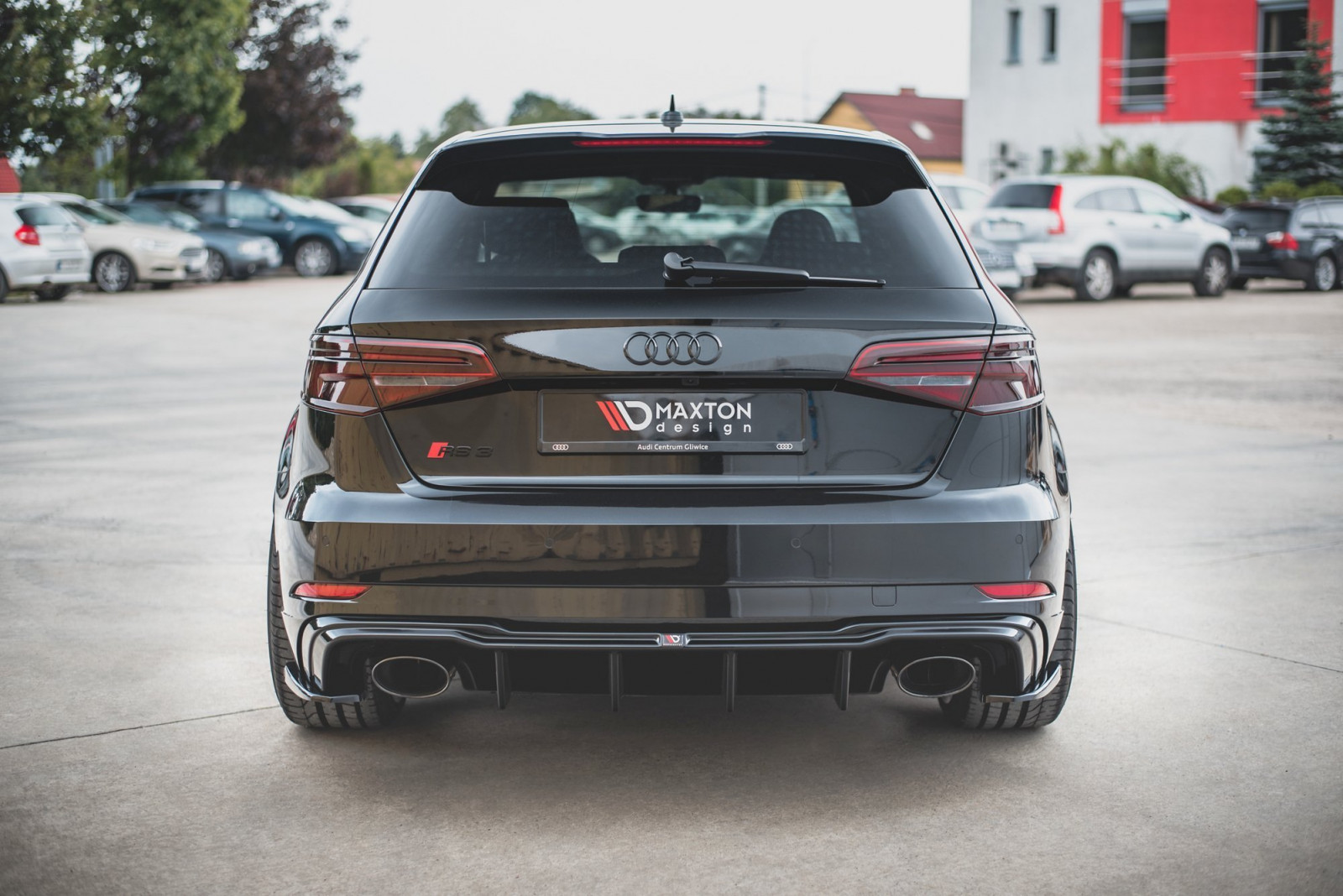 Dokładka Tylna V.2 Audi RS3 8V Sportback Facelift