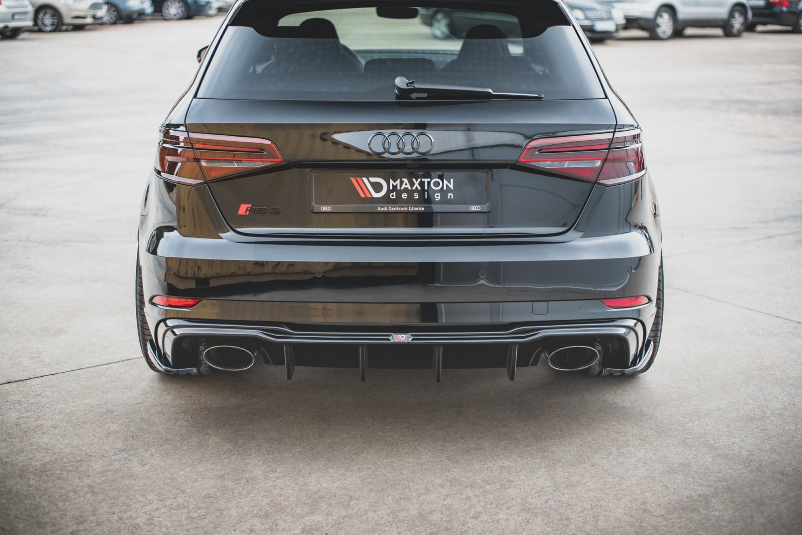 Splittery Tylne Boczne V.2 Audi RS3 8V Sportback Facelift