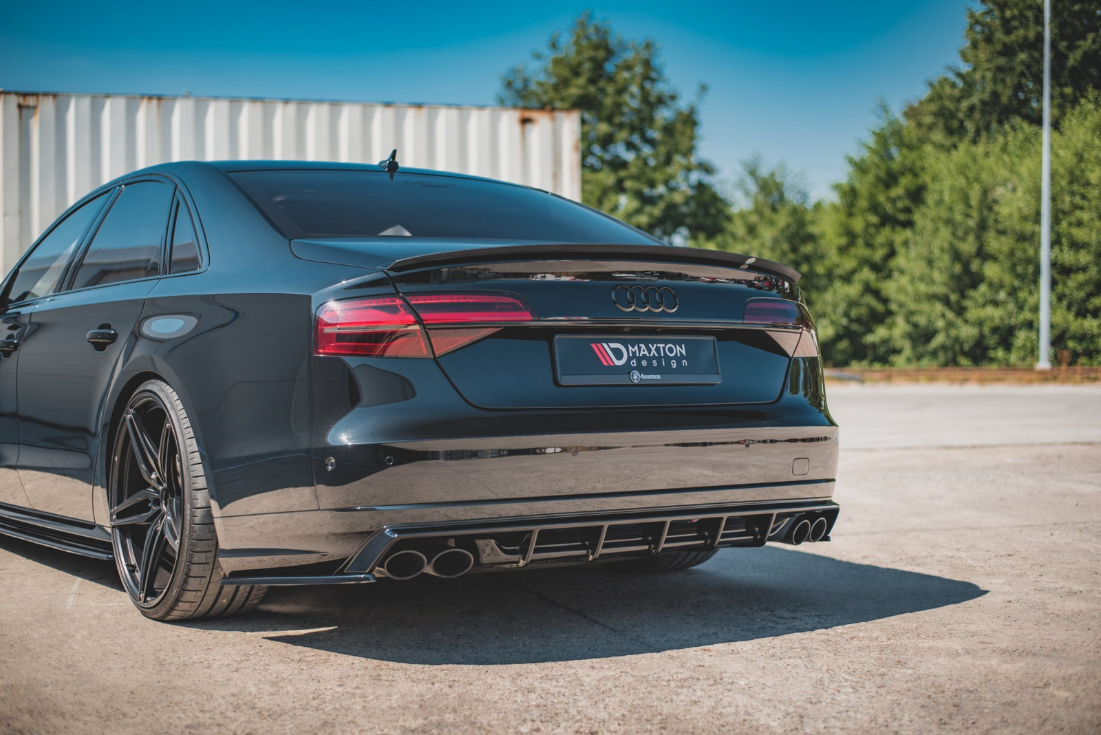 Dokładka Tylna Audi S8 D4 Facelift