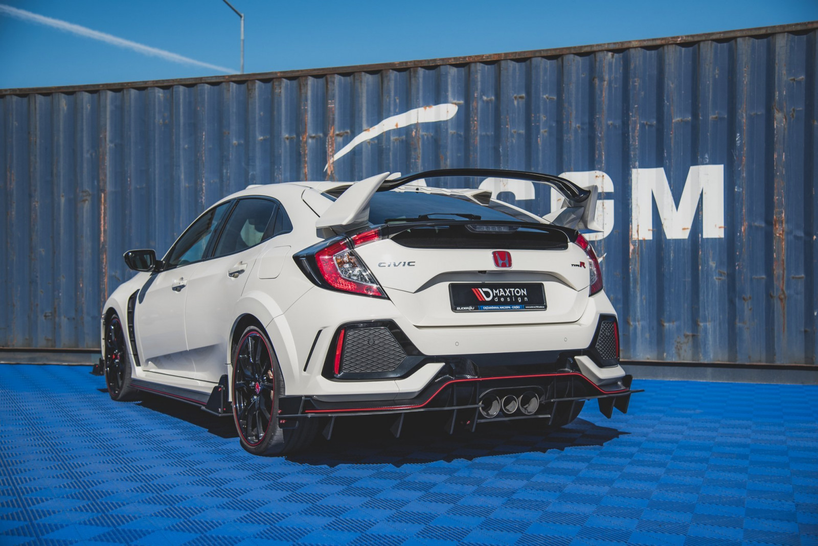 Dokładka Tylna Racing Durability Honda Civic X Type R