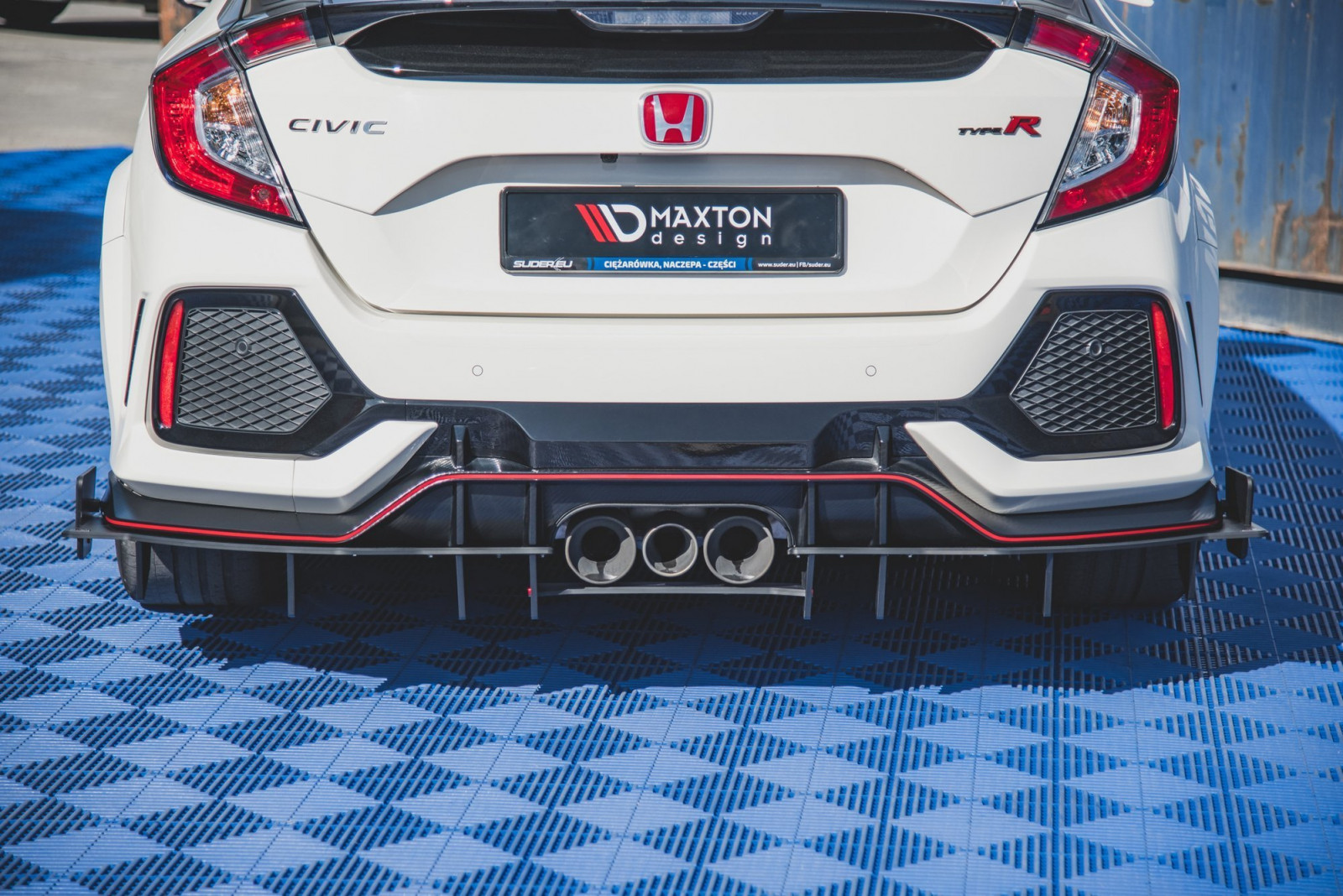 Dokładka Tylna Racing Durability Honda Civic X Type R