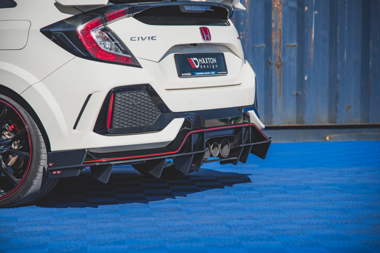 Dokładka Tylna Racing Durability Honda Civic X Type R