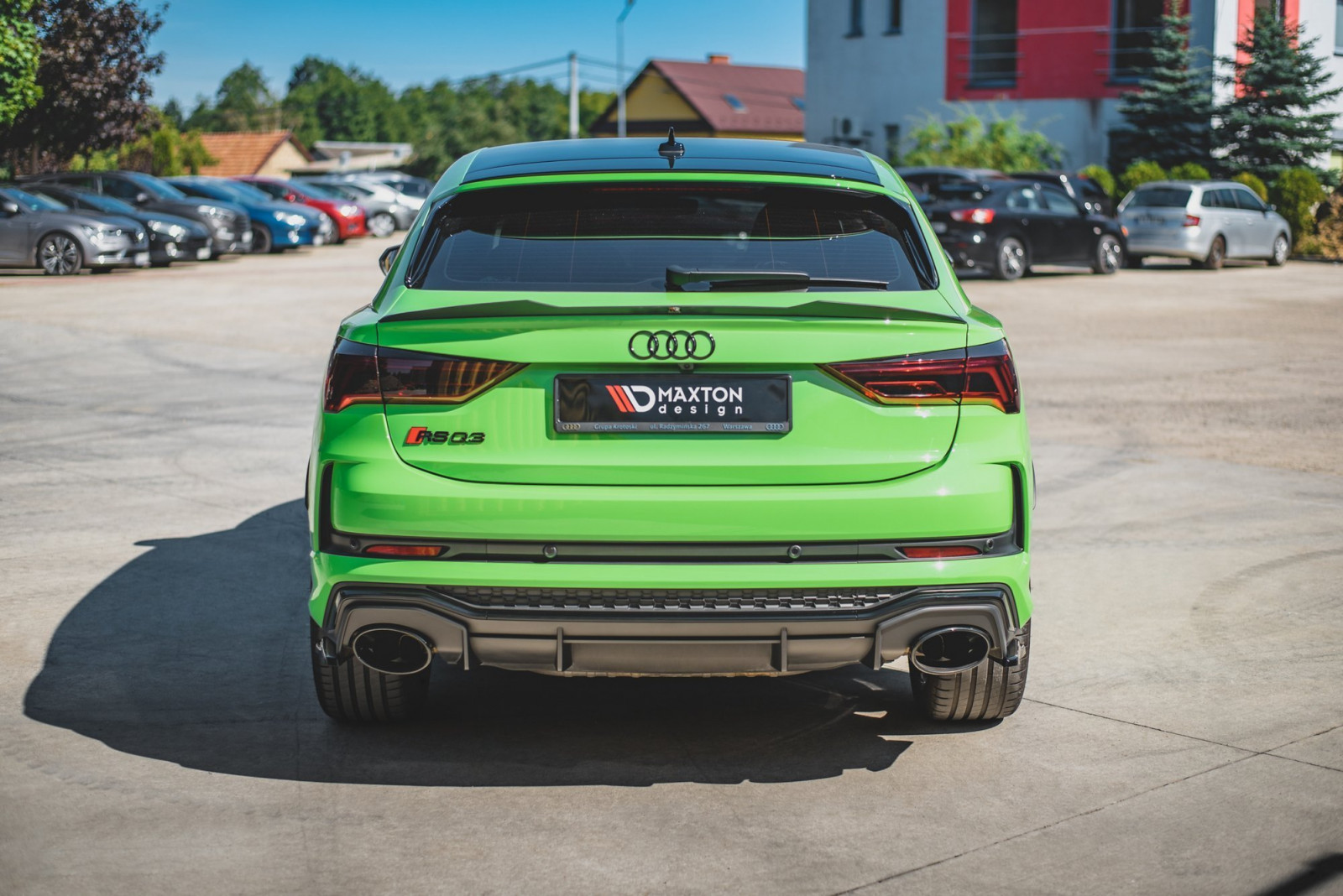 Przedłużenie Spoilera Audi RSQ3 Sportback F3