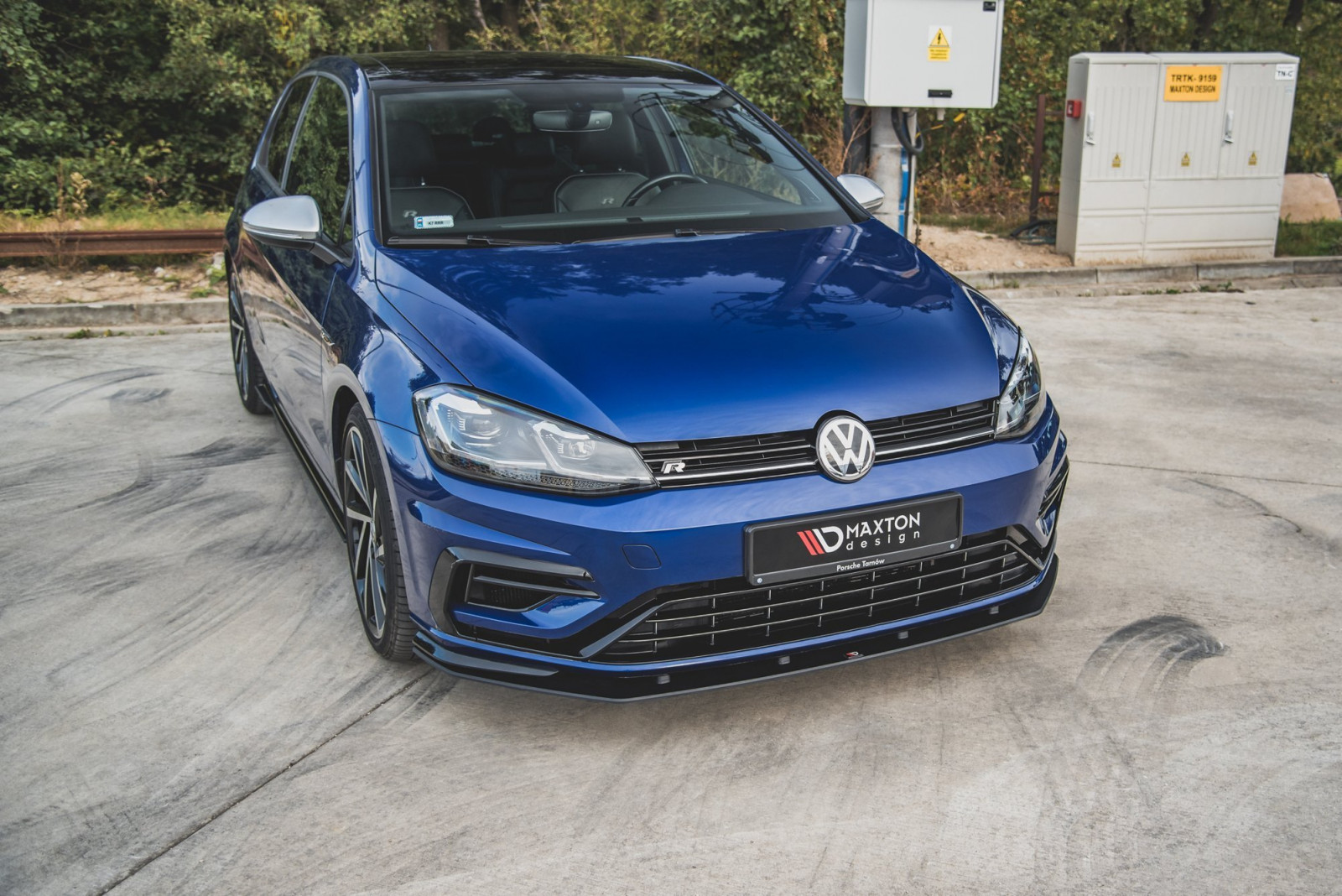 Splitter Przedni Racing Durability VW Golf 7 R / R-Line Facelift