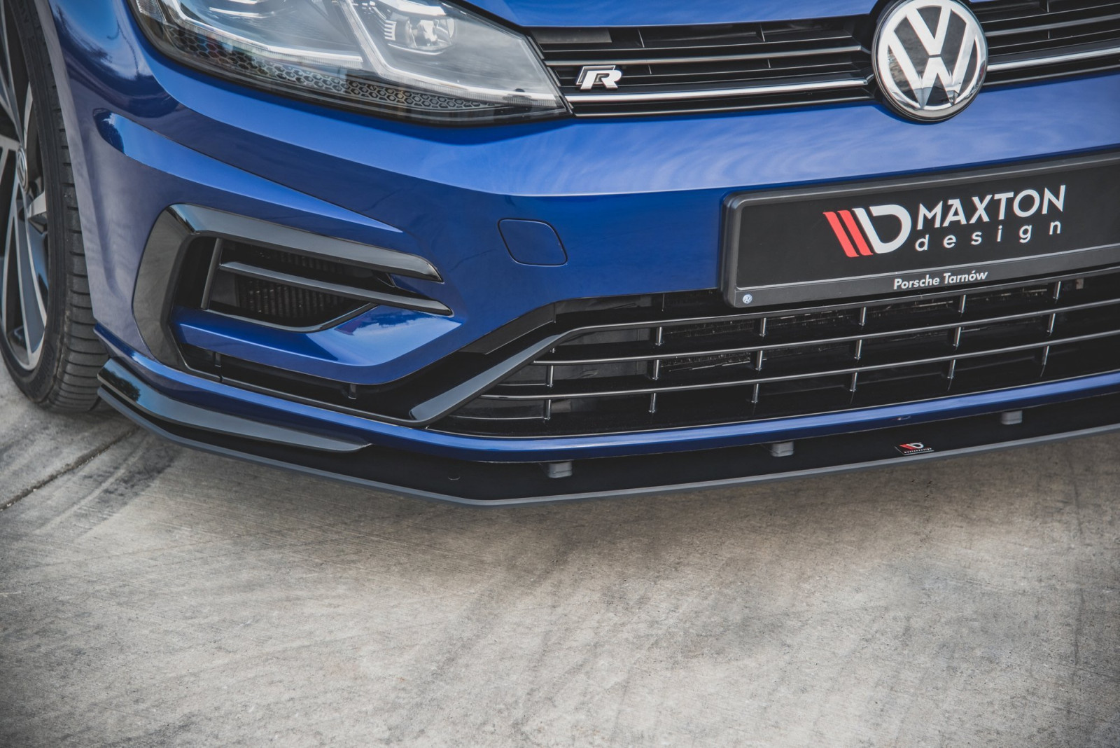 Splitter Przedni Racing Durability VW Golf 7 R / R-Line Facelift